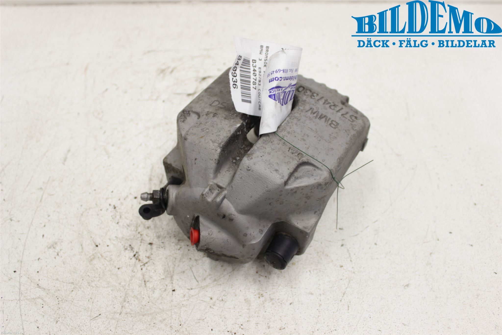 BMW 3 E92/93 Coupé/Cab 05-14 Bremsecaliper Foran Høyre