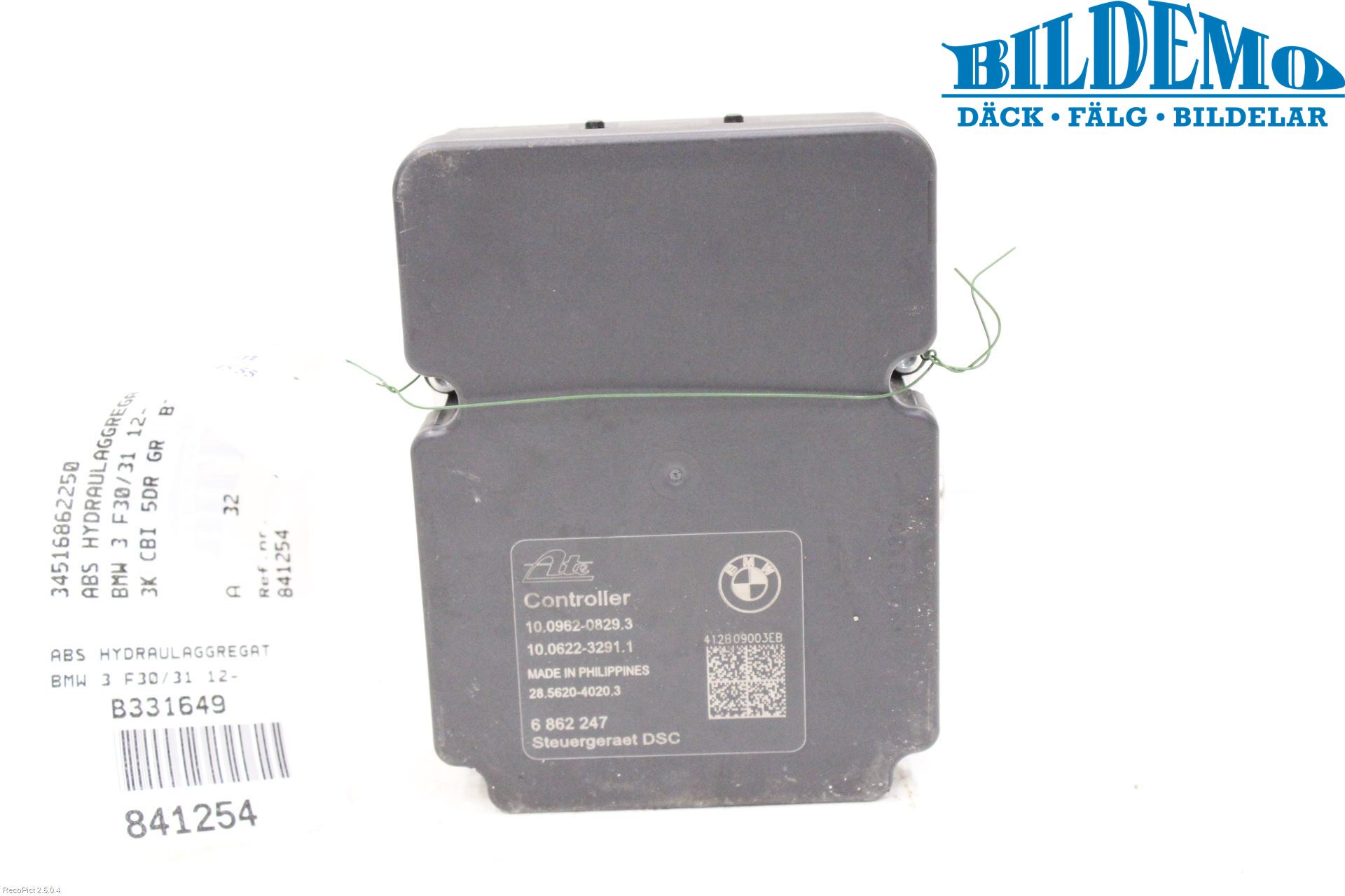 BMW 3 F30/F31/F80 12-19 Abs Hydraulikkaggregat