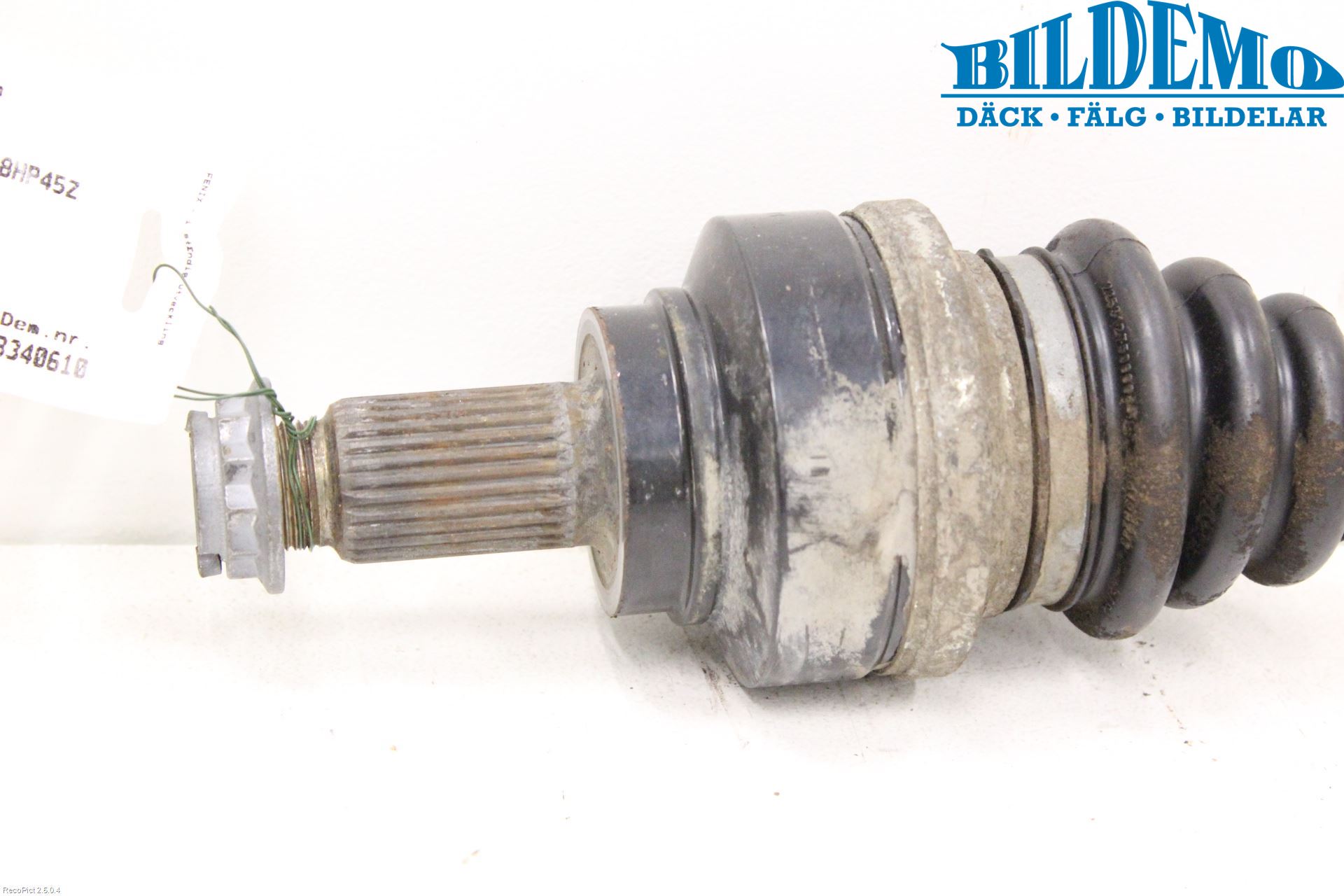 BMW 3 F30/F31/F80 12-19 Drivaksel Bak Kompl Høyre