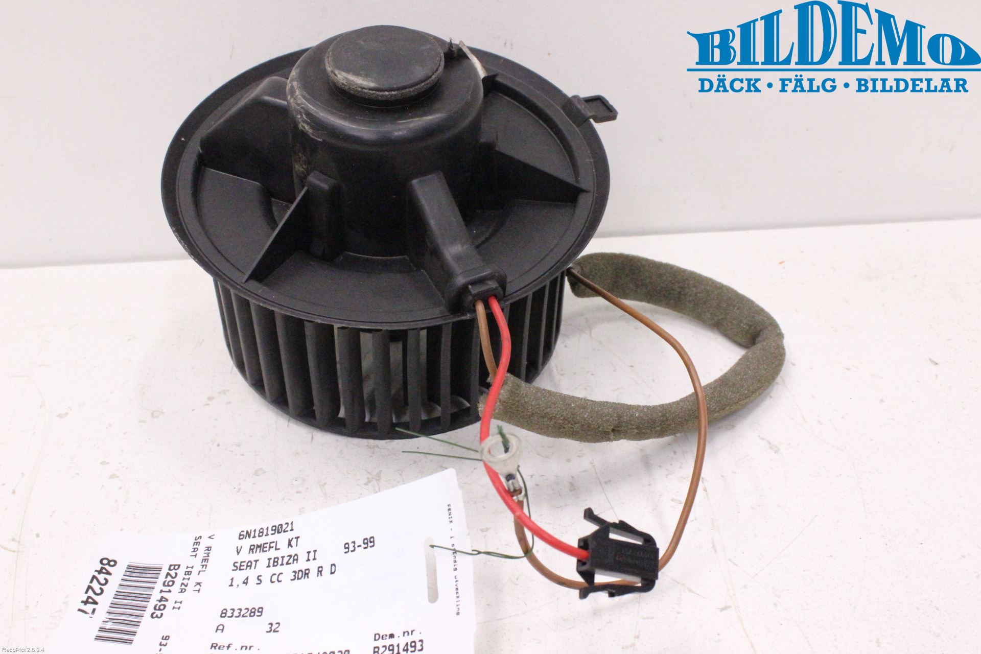 Seat IBIZA II 93-99 Varmeapparat Viftemotor