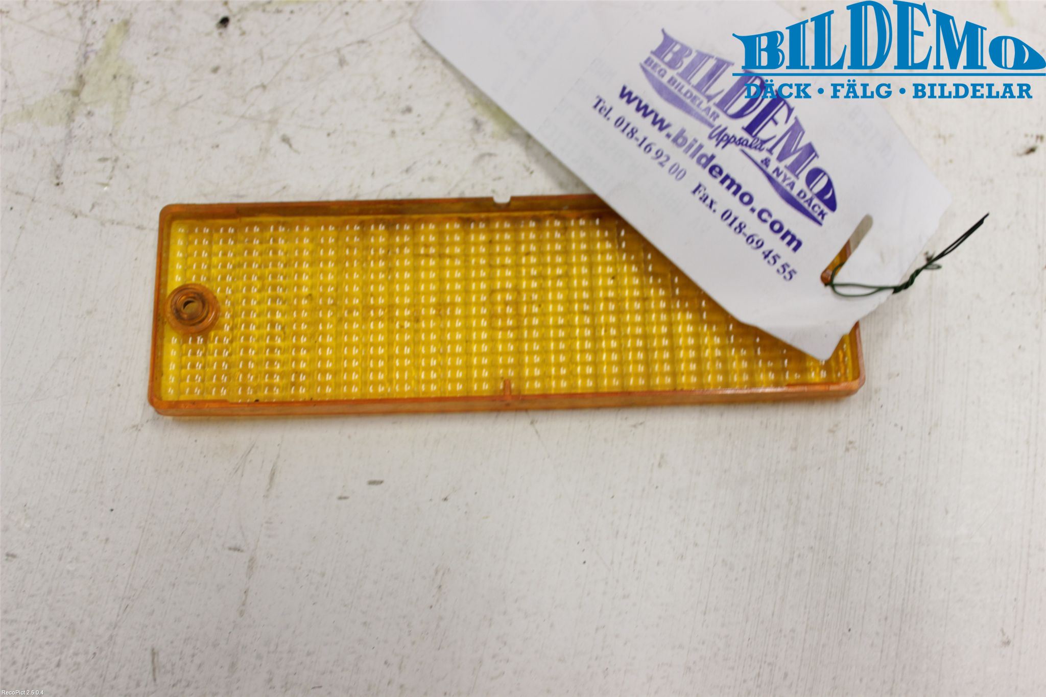 BMW 3 E30 83-94 Blinklykt Foran Vens Glass