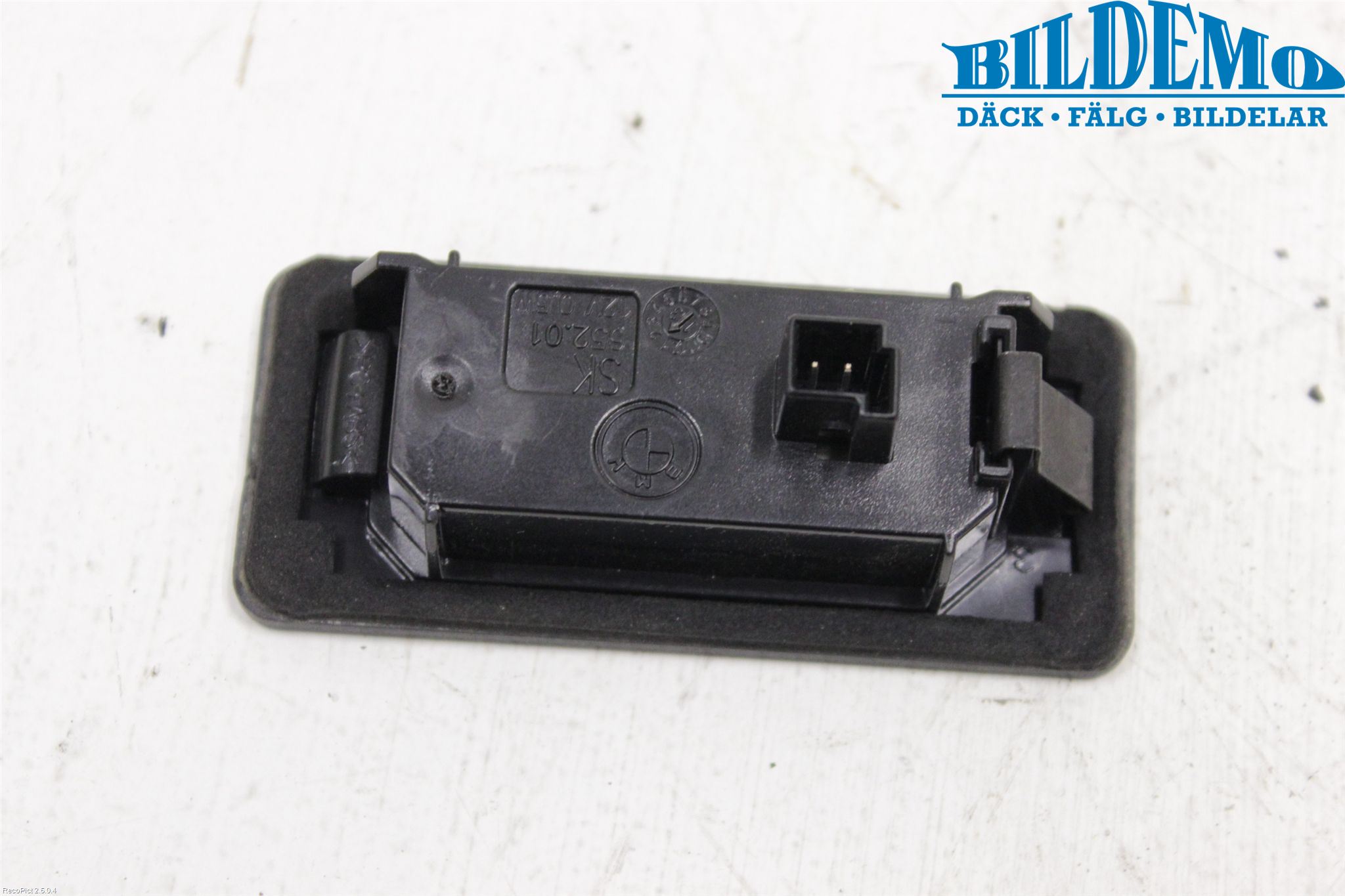 BMW 5 F10/F11/F18 09-17 Skilt Belysning