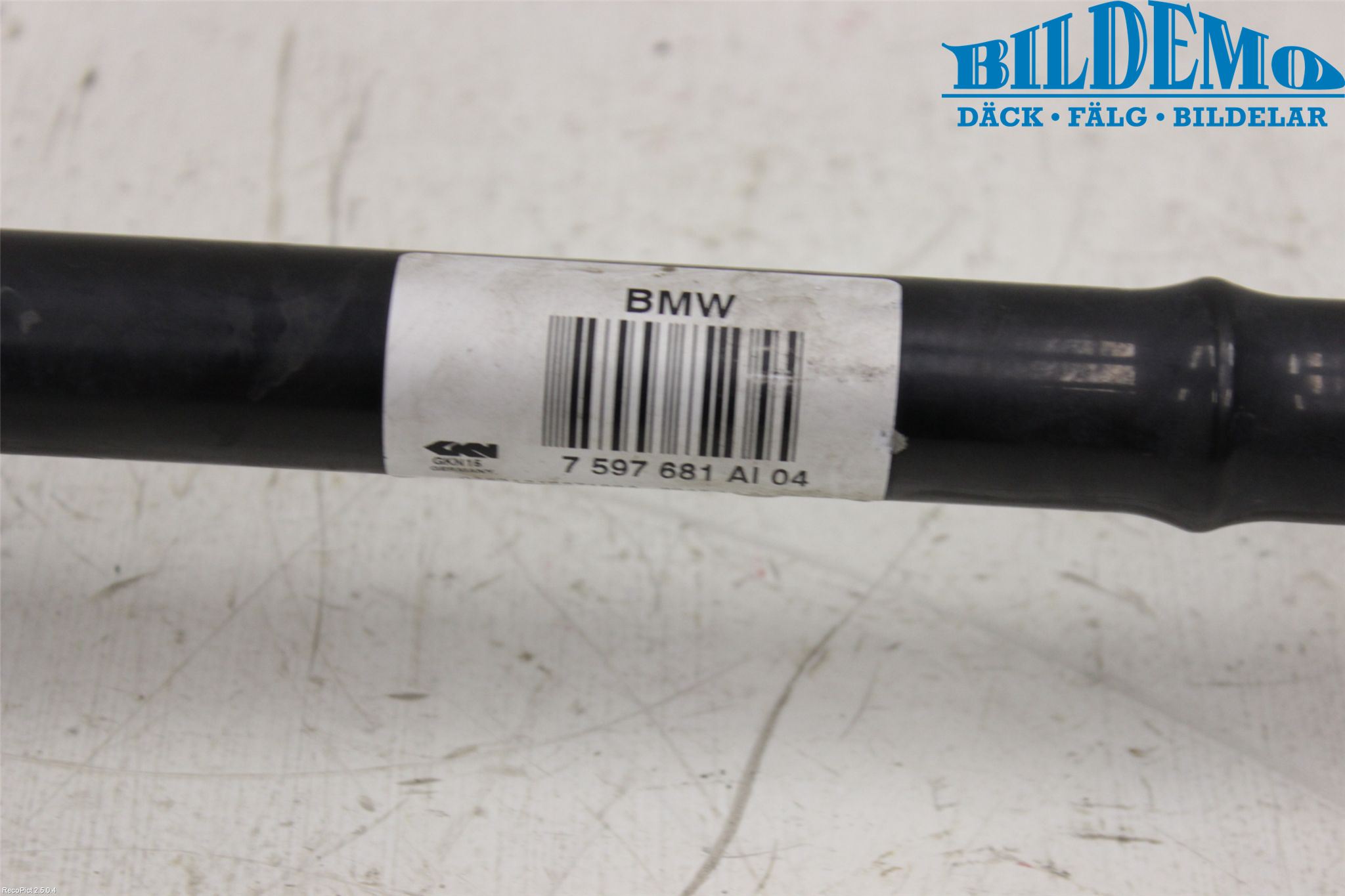 BMW 1 F20/F21 11-19 Drivaksel Bak Kompl Venstre