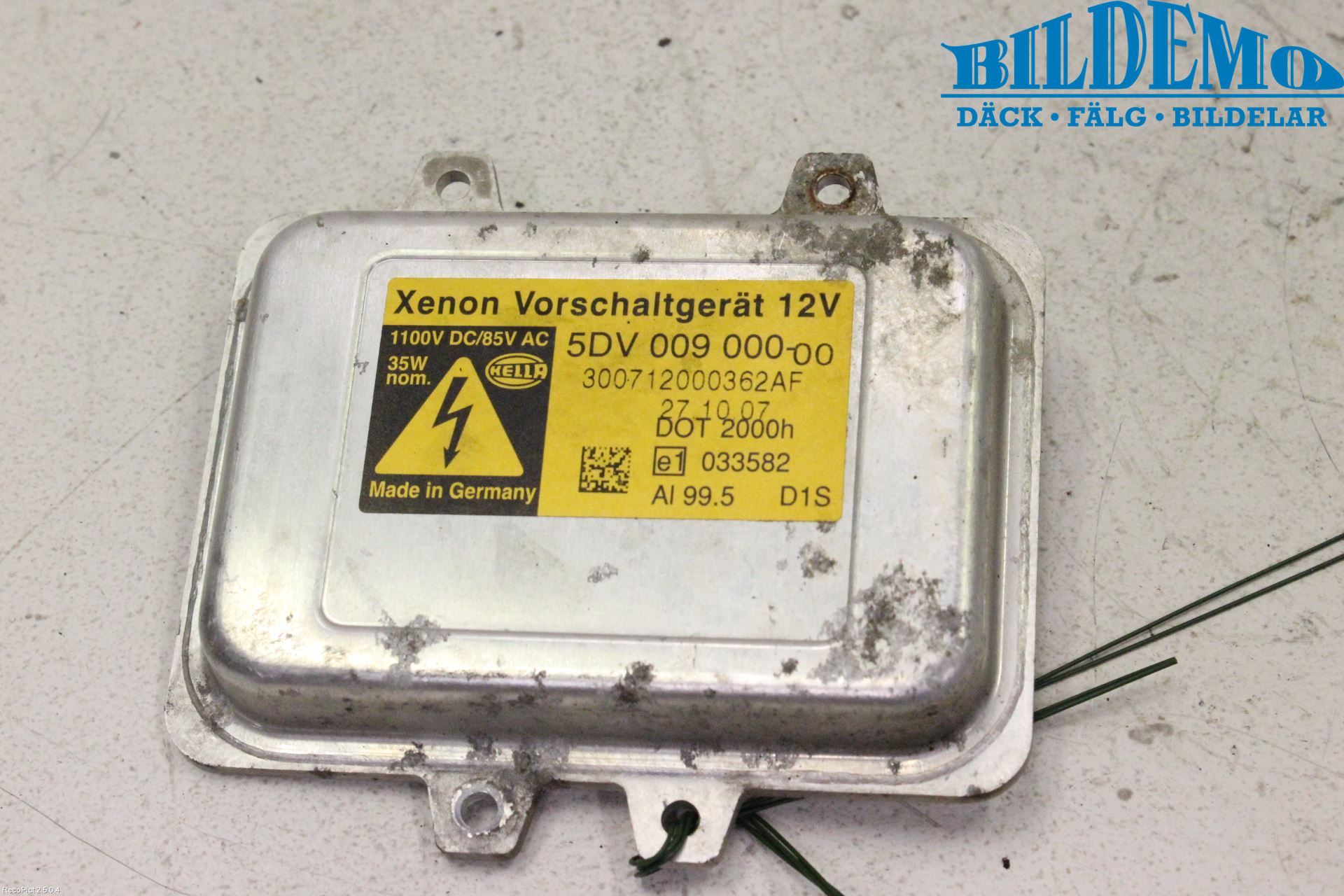 Saab 9-3 VER2/VER3 08-15 Styreenhet Xenon