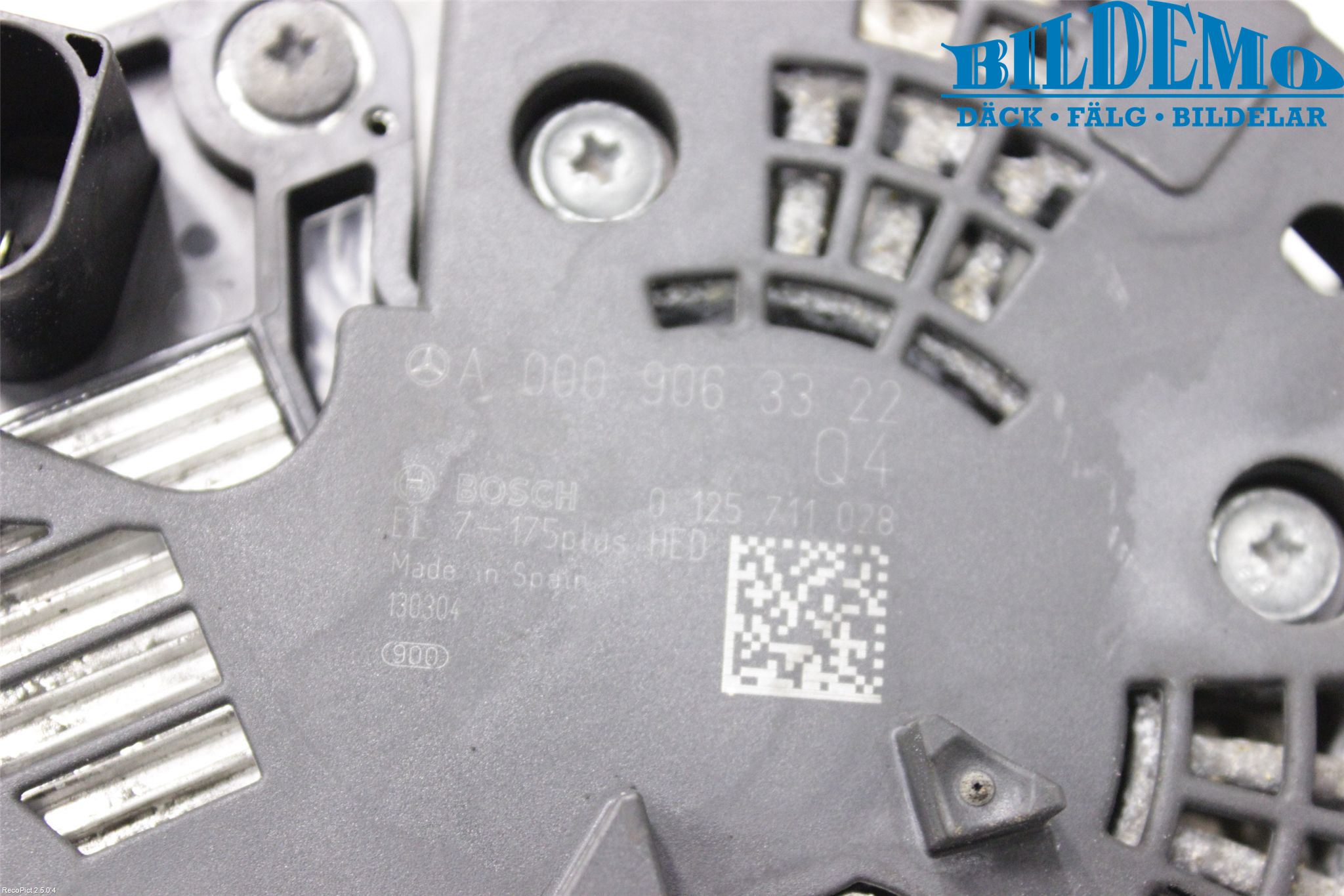 Mercedes-Benz MB B-KLASS (W246/W242) 12-19 Dynamo