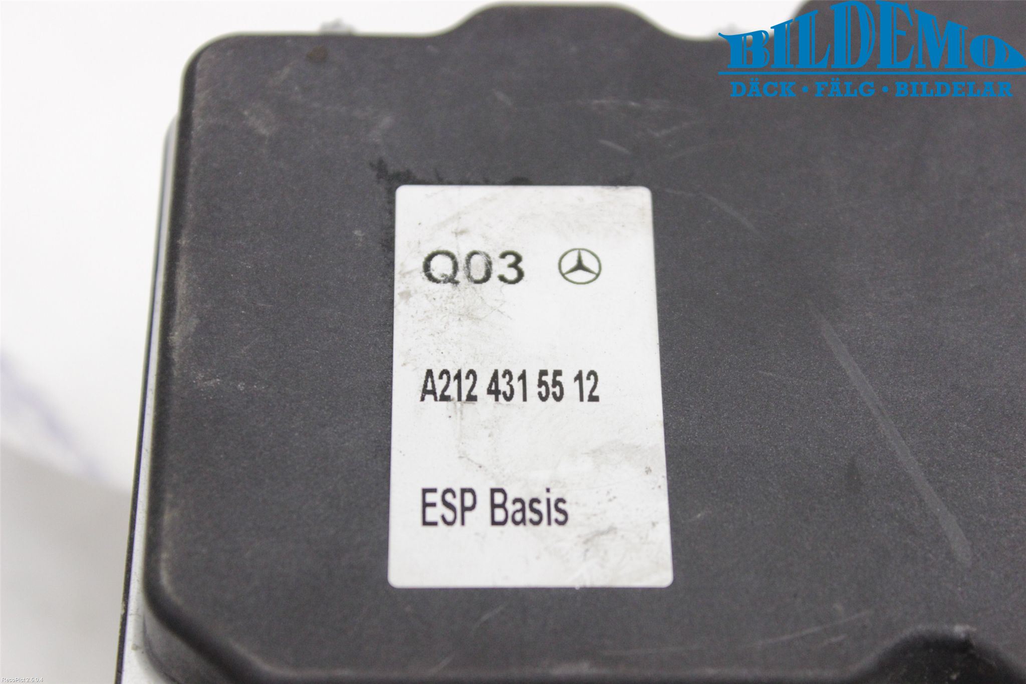 Mercedes-Benz MB E-KLASS (W212) 09-16 Abs Hydraulikkaggregat