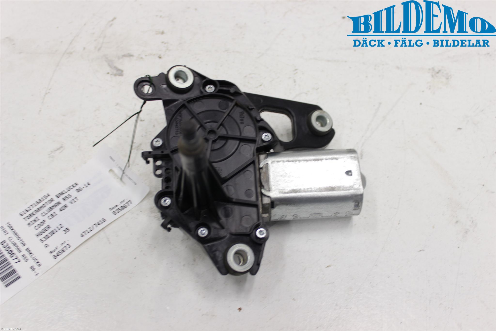 Mini CLUBMAN R55 06-14 Viskermotor Bakluke
