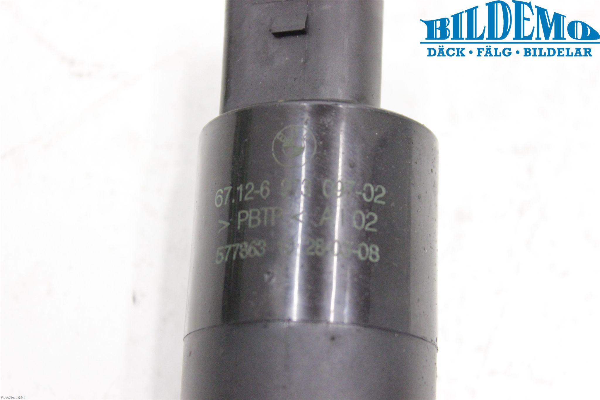 BMW 5 E60/61 Sed/Tou 02-10 Spylerpumpe Høytrykk