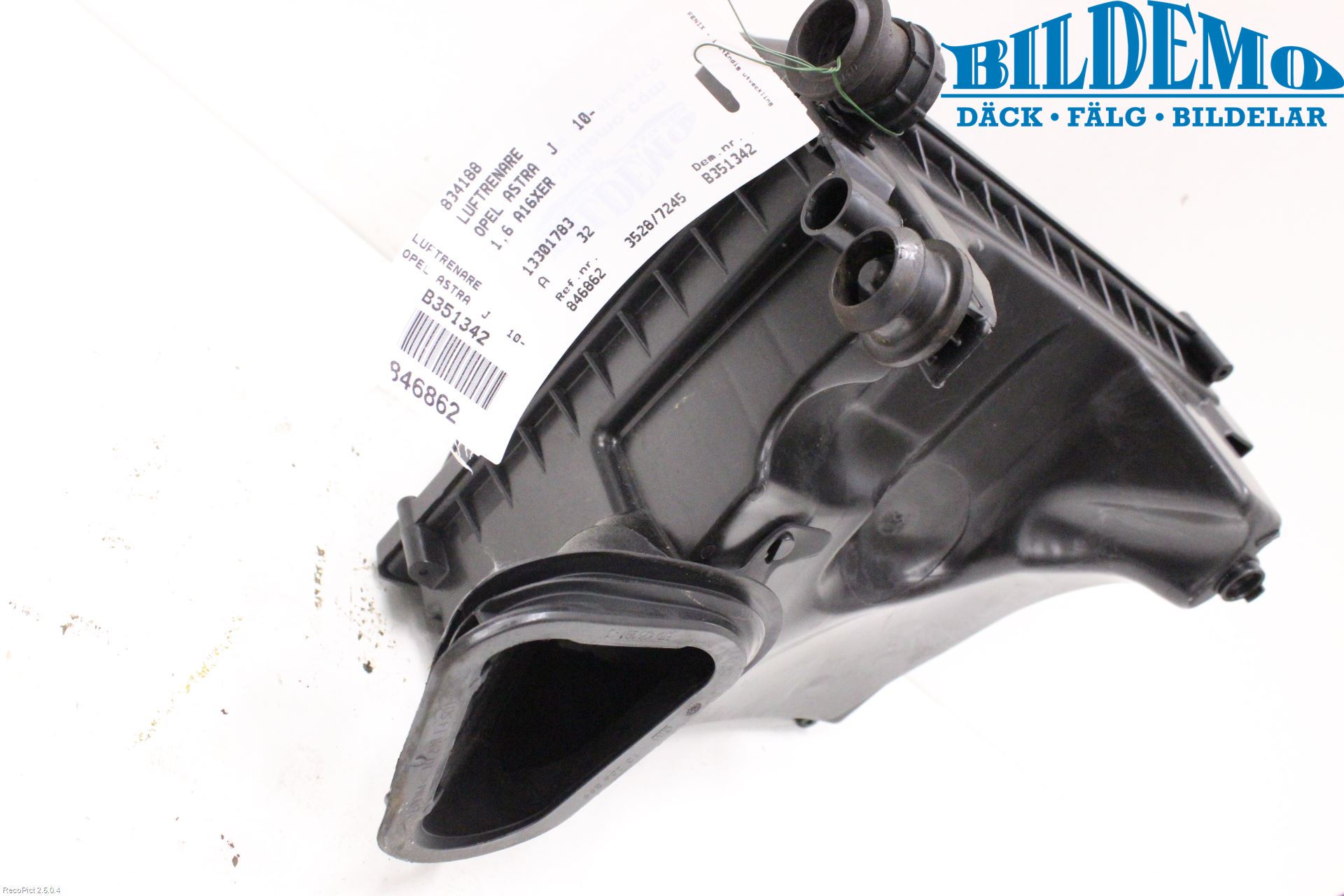 Opel ASTRA J 10-15 Luftfilter Boks