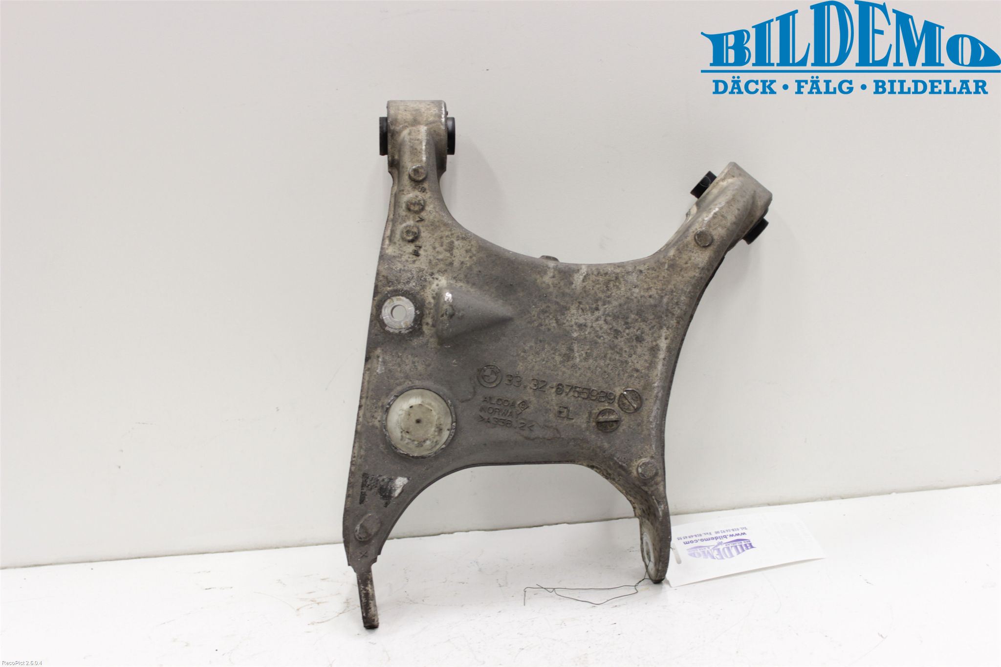 BMW 5 E60/61 Sed/Tou 02-10 Bærearm Bak Venstre