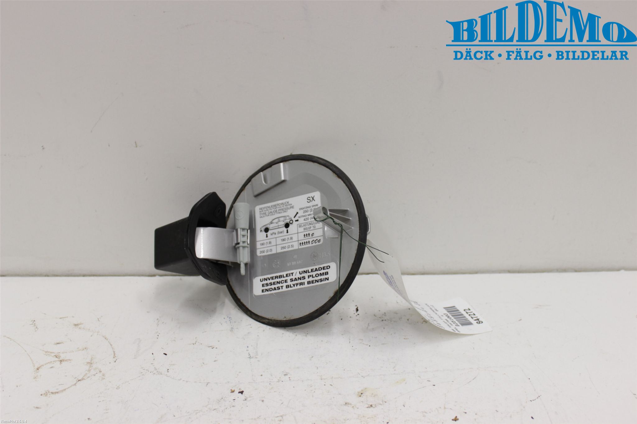 Opel ASTRA H 04-12 Drivstoff Tankluke