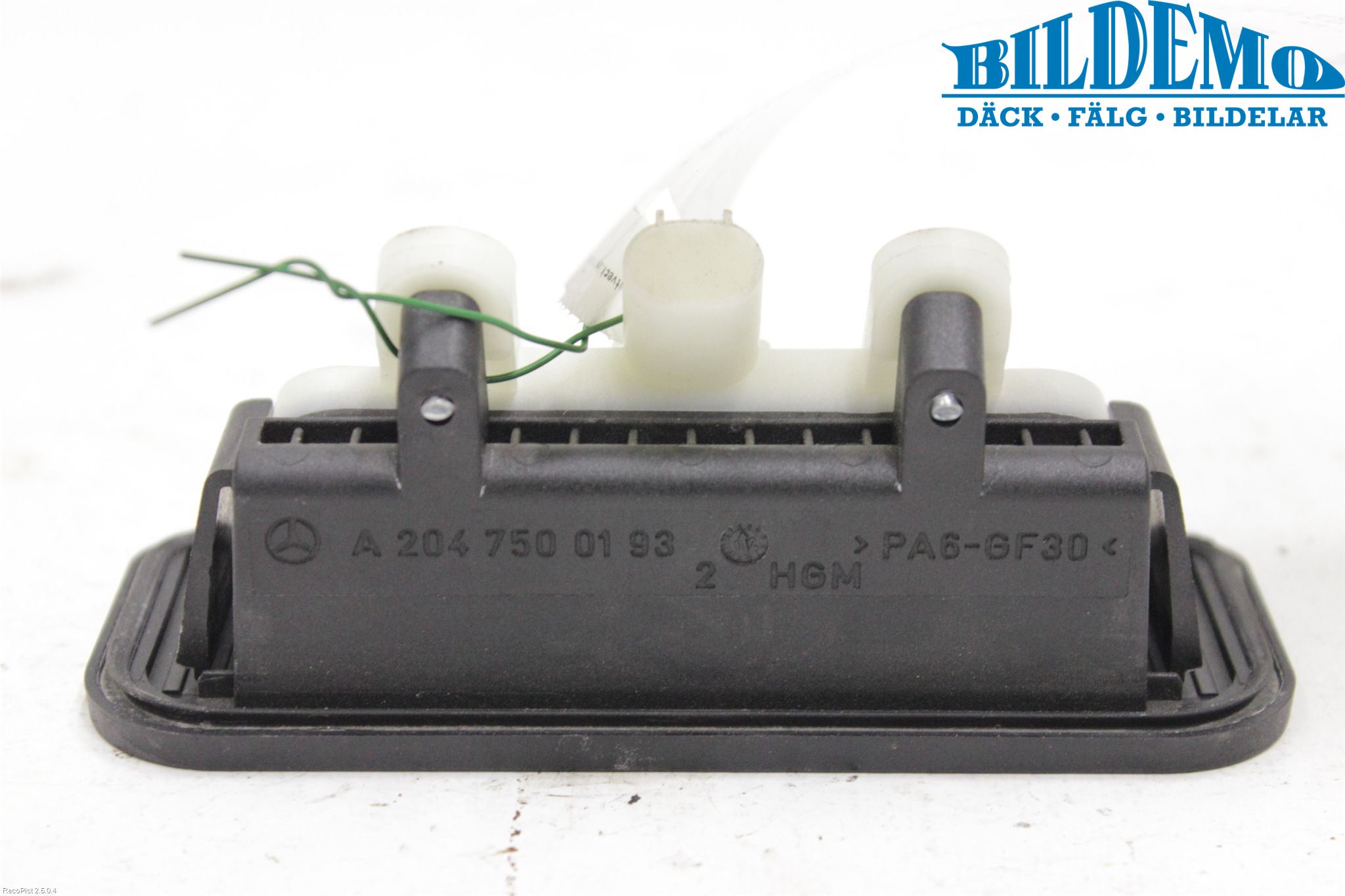 Mercedes-Benz MB GLK-KLASS (X204) 08-16 Bakluke Handtak Ytre