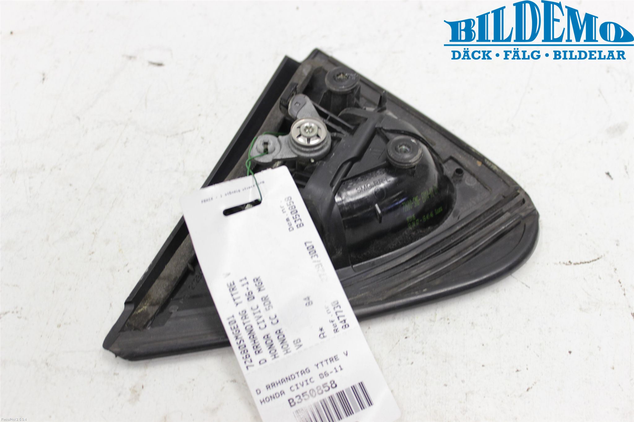 Honda CIVIC 06-11 Dørhandtak Ytre Venstre