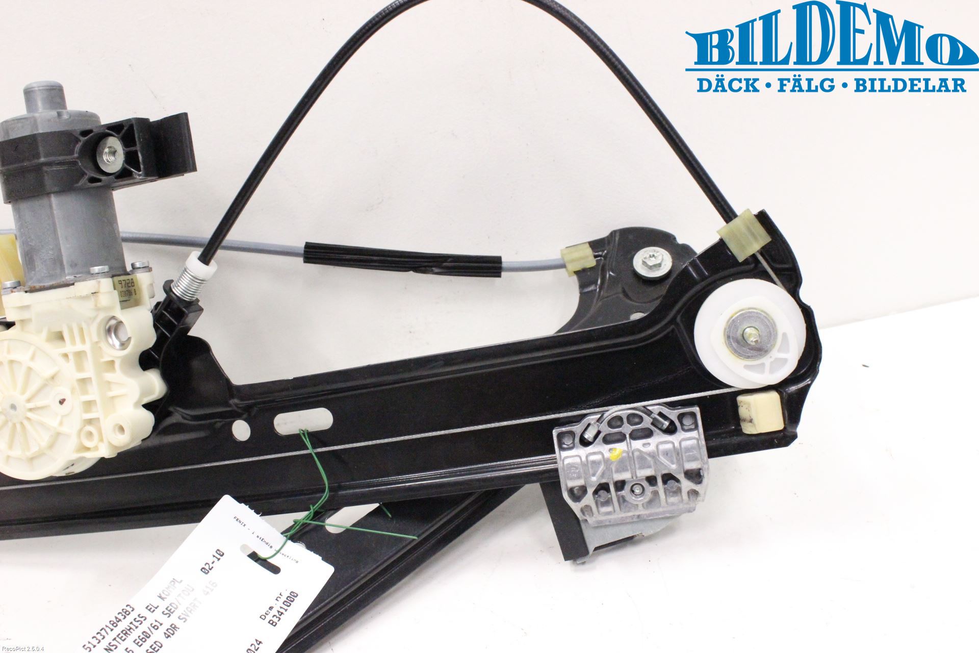 BMW 5 E60/61 Sed/Tou 02-10 Vindusheis El Komp