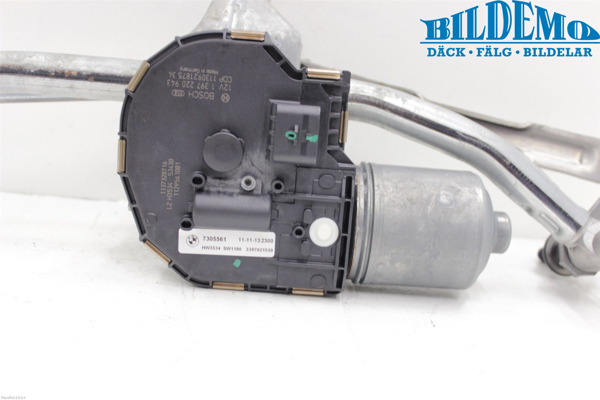 BMW 5 F10/F11/F18 09-17 Viskeroverføring Frontrute