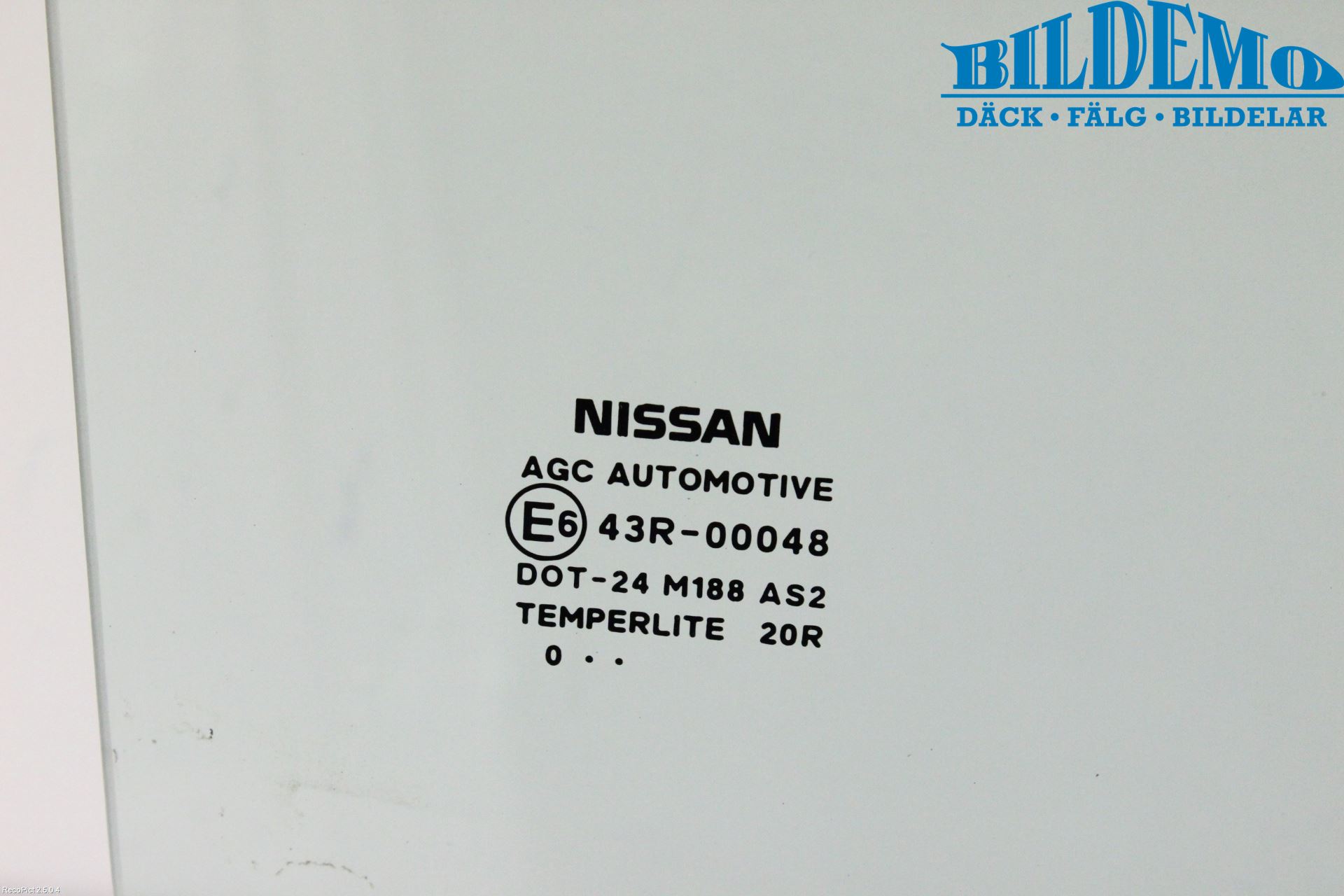 Nissan QASHQAI 10-14 Dørrute Bak Høyre 4Dørs