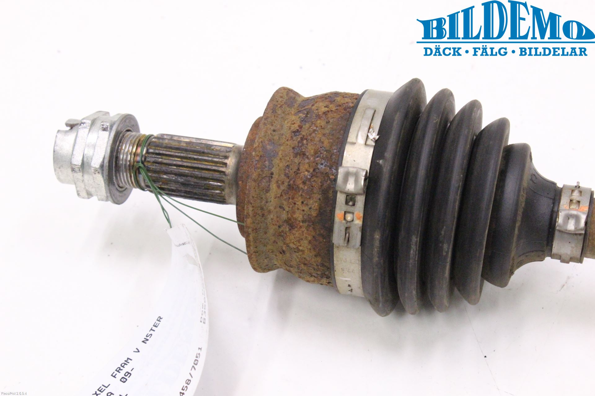 Ford KA 09-16 Drivaksel Foran Kompl Venstre