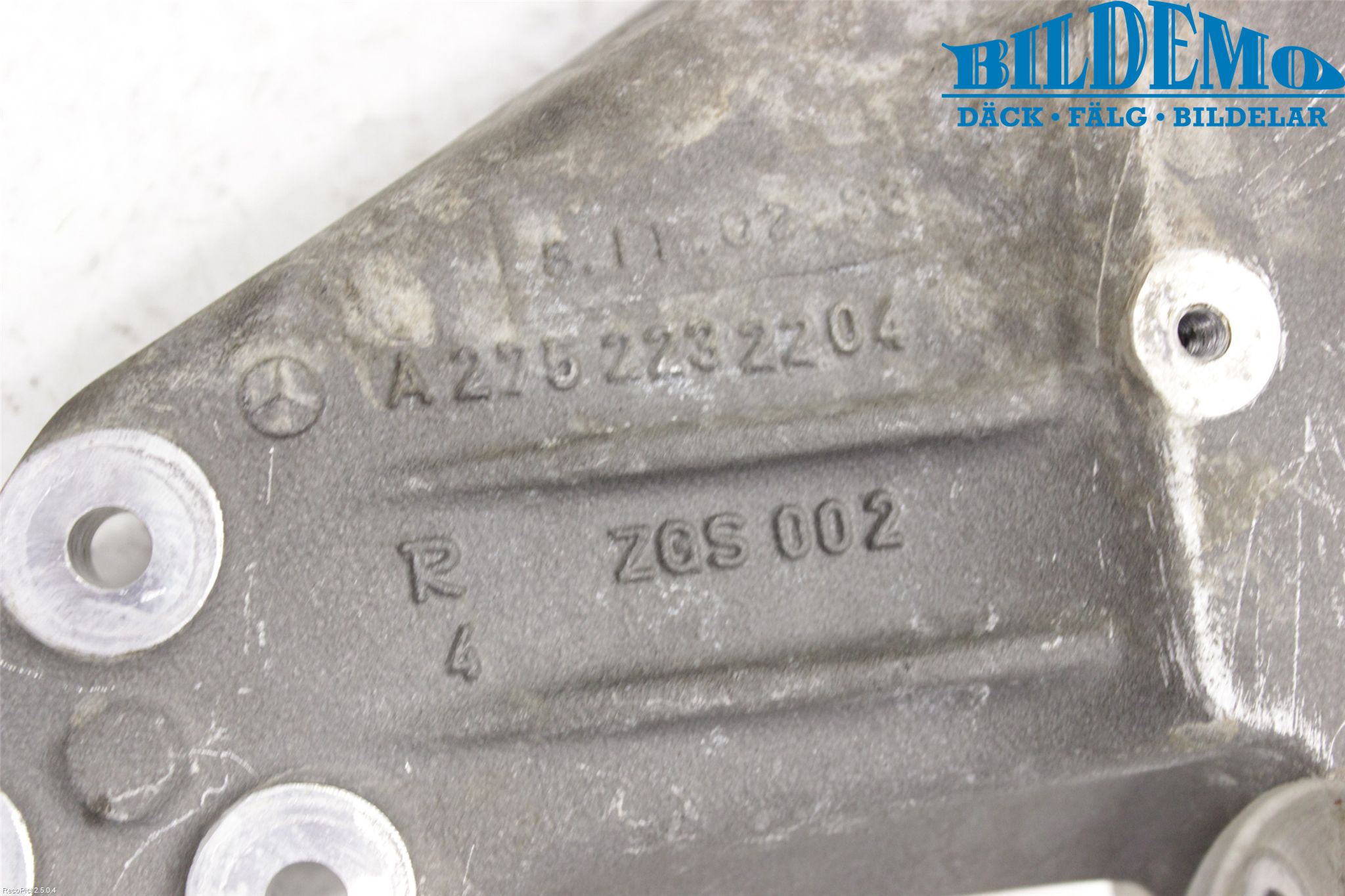 Mercedes-Benz MB SL-KLASS (R230) 00-11 Motor Feste Stål-Alu