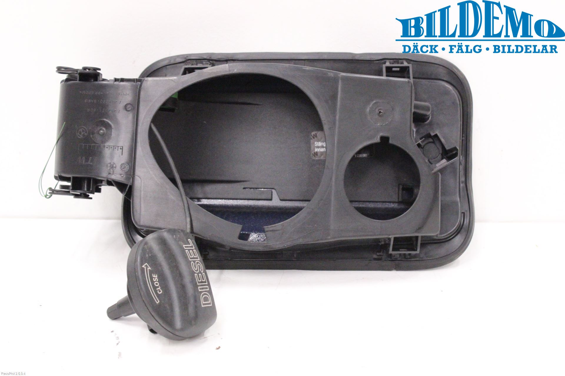 BMW 5 GT F07 09-17 Drivstoff Tankluke