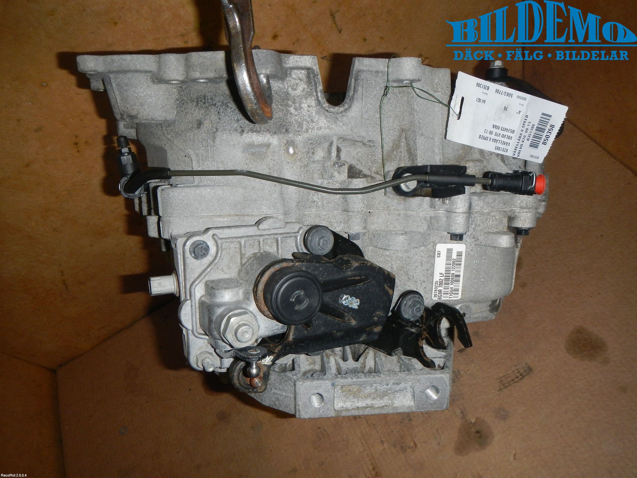 Volvo V70 08-13 Gearkasse 6 Trinn