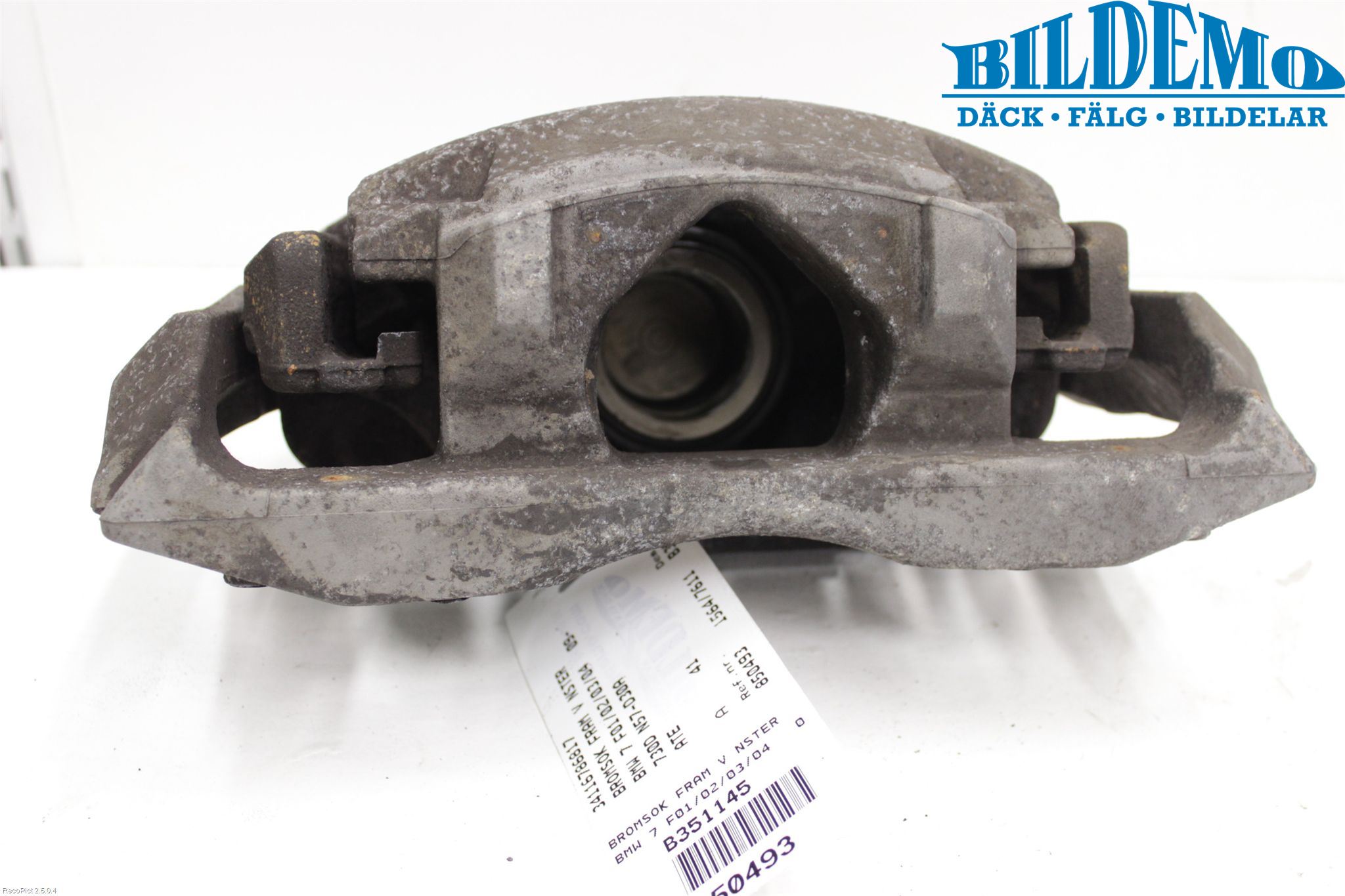 BMW 7 F01/02/03/04 09-15 Bremsecaliper Foran Venstre
