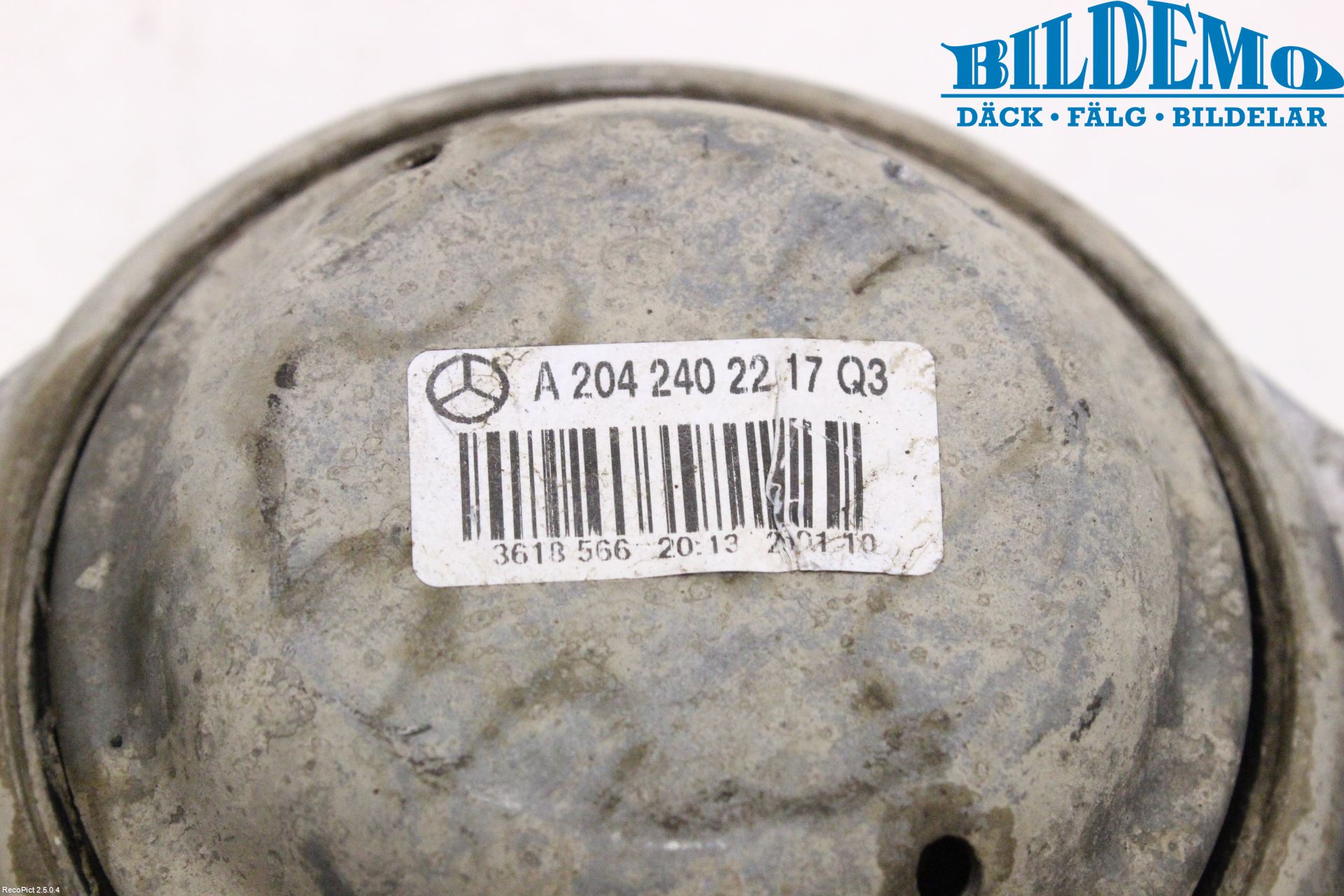 Mercedes-Benz MB GLK-KLASS (X204) 08-16 Motor Feste Gummi