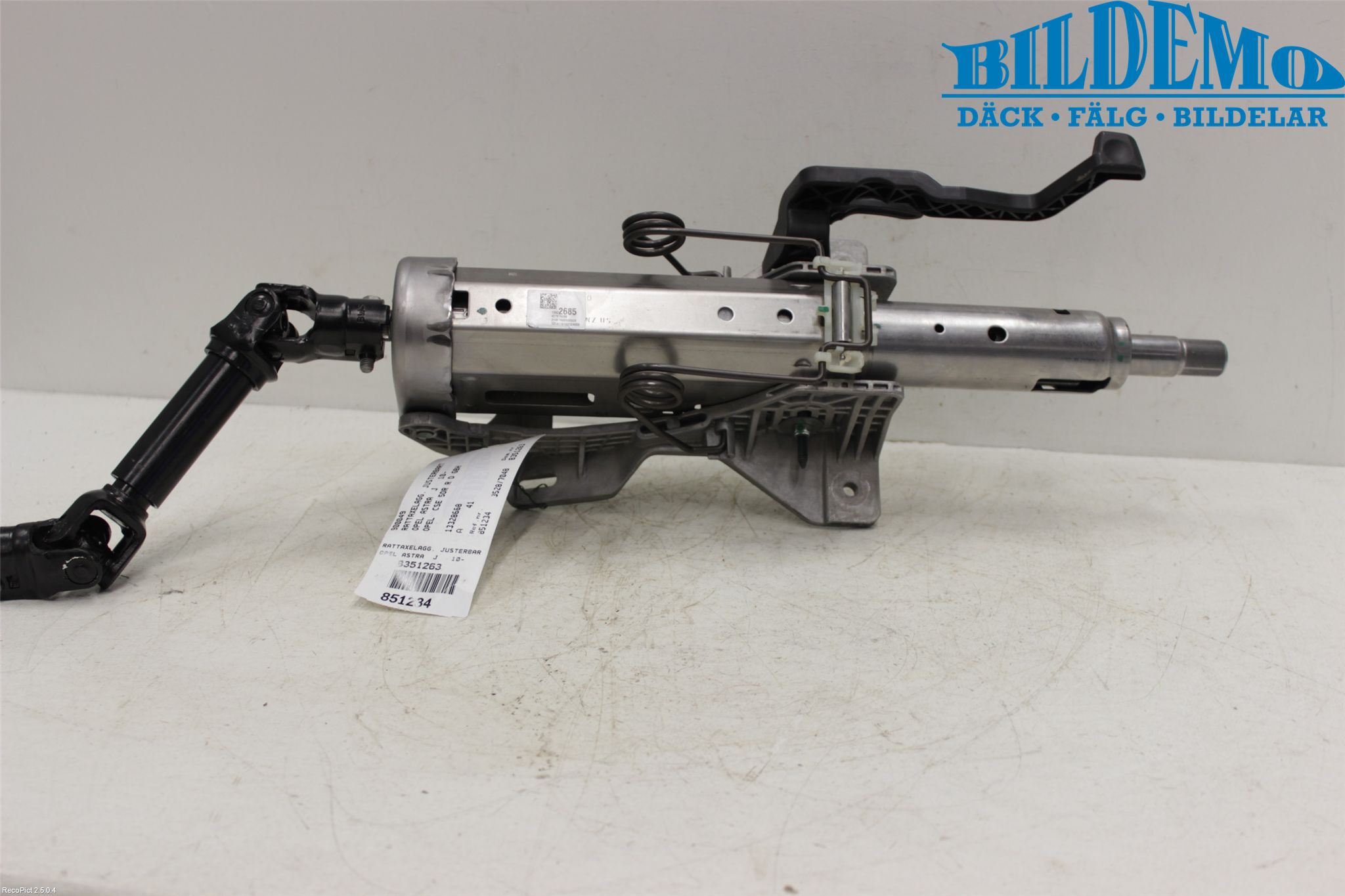 Opel ASTRA J 10-15 Rattakselaggregat Justerbart