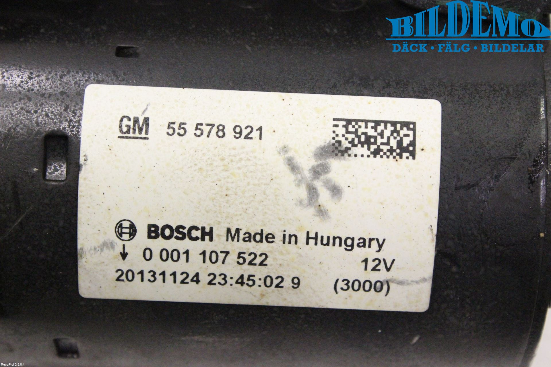 Opel CORSA D 07-14 Startmotor