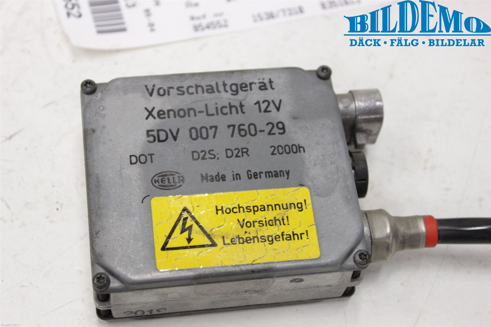 BMW 5 E39 95-04 Styreenhet Xenon