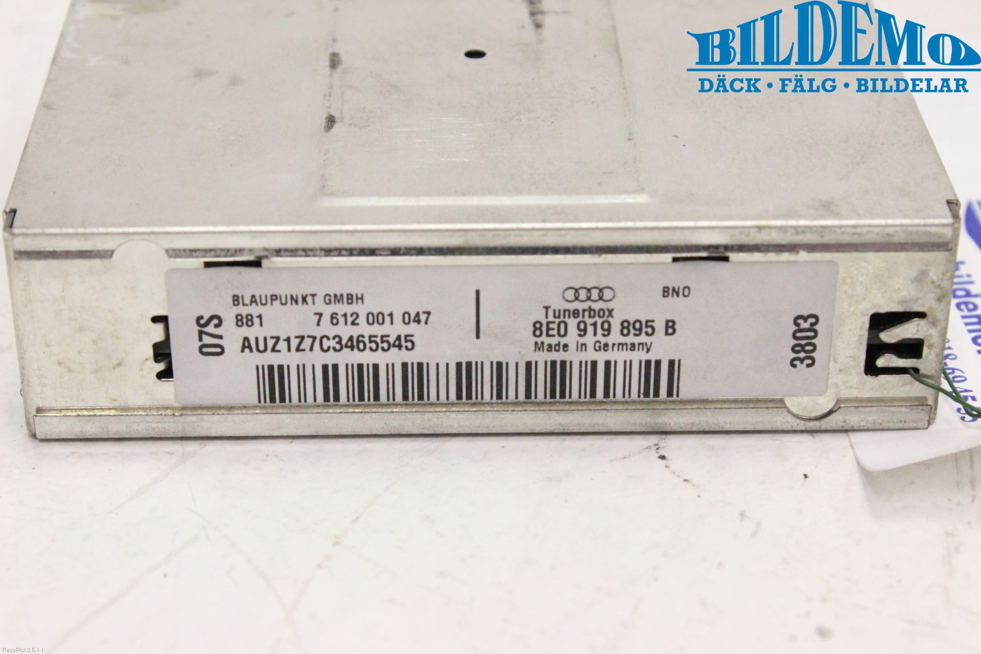 Audi A4/S4 01-05 Stereo Radio Øvrig