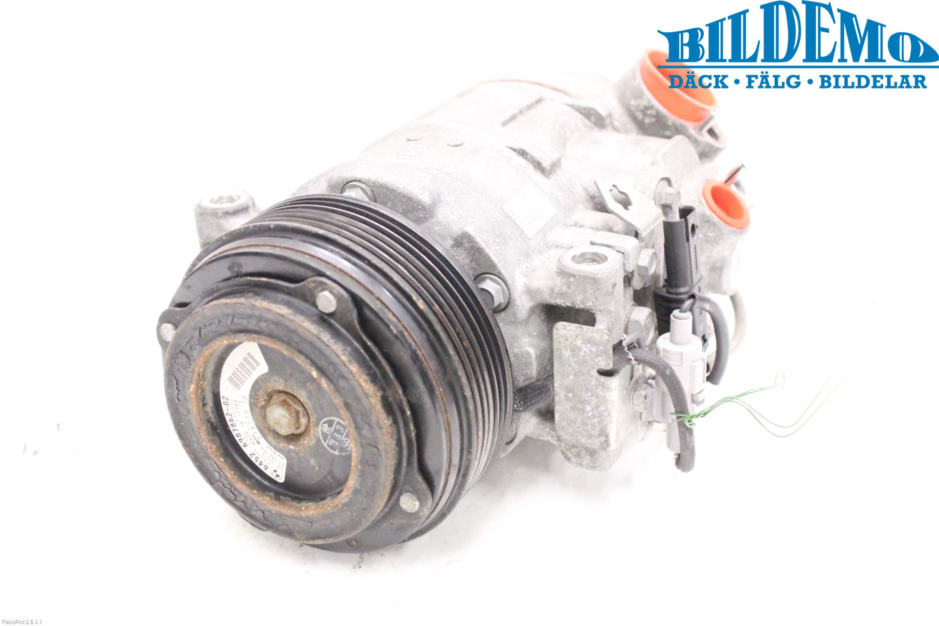 BMW 5 E60/61 Sed/Tou 02-10 Varme Ac Kompressor