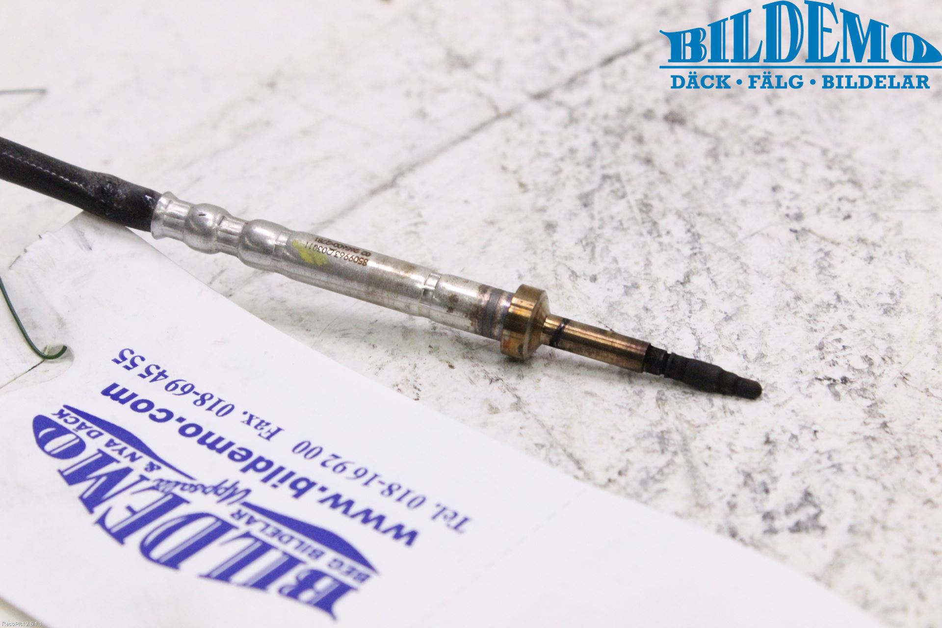 BMW X3 F25 10-17 Sensor Temp-Trykk Avgass