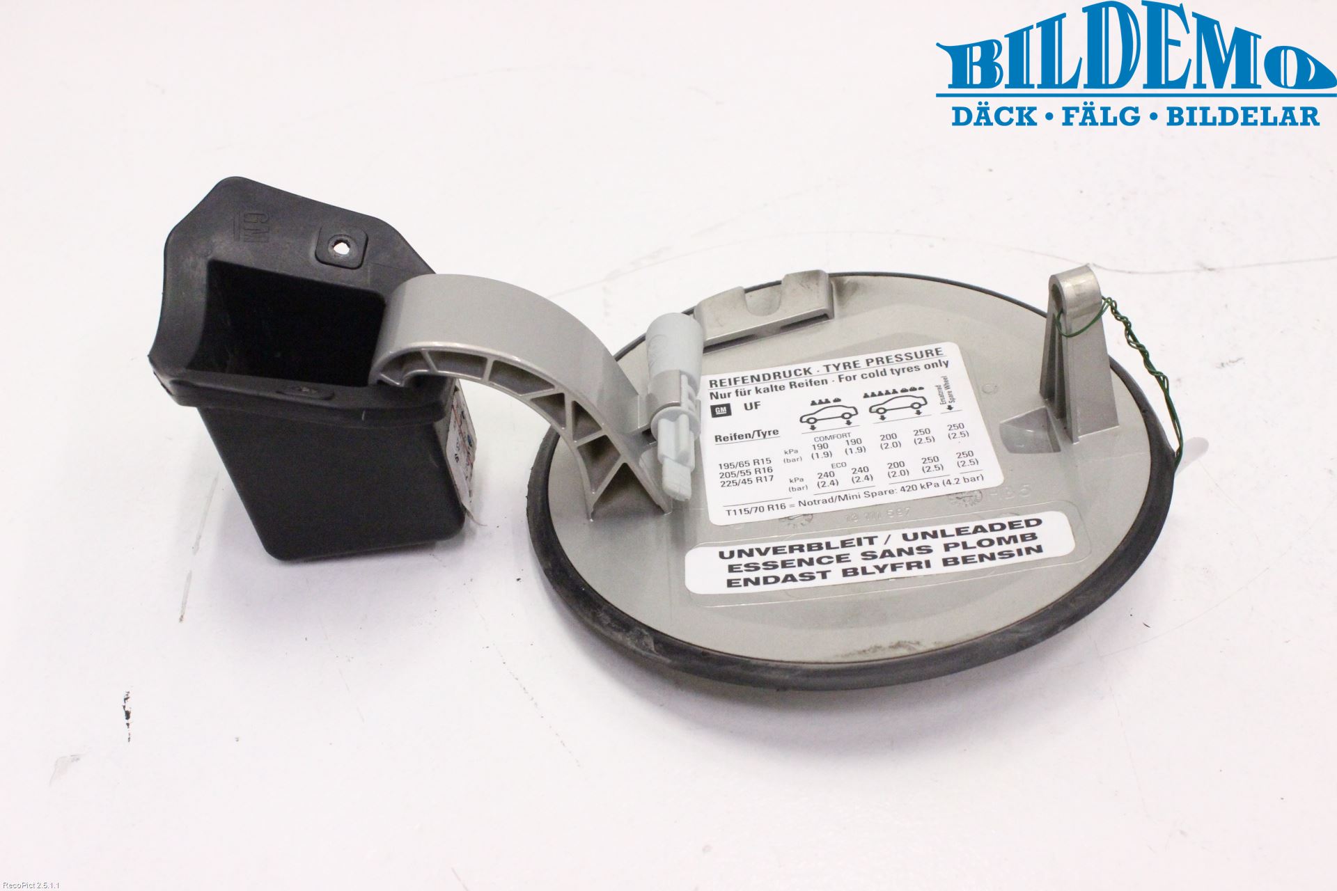 Opel ASTRA H 04-12 Drivstoff Tankluke