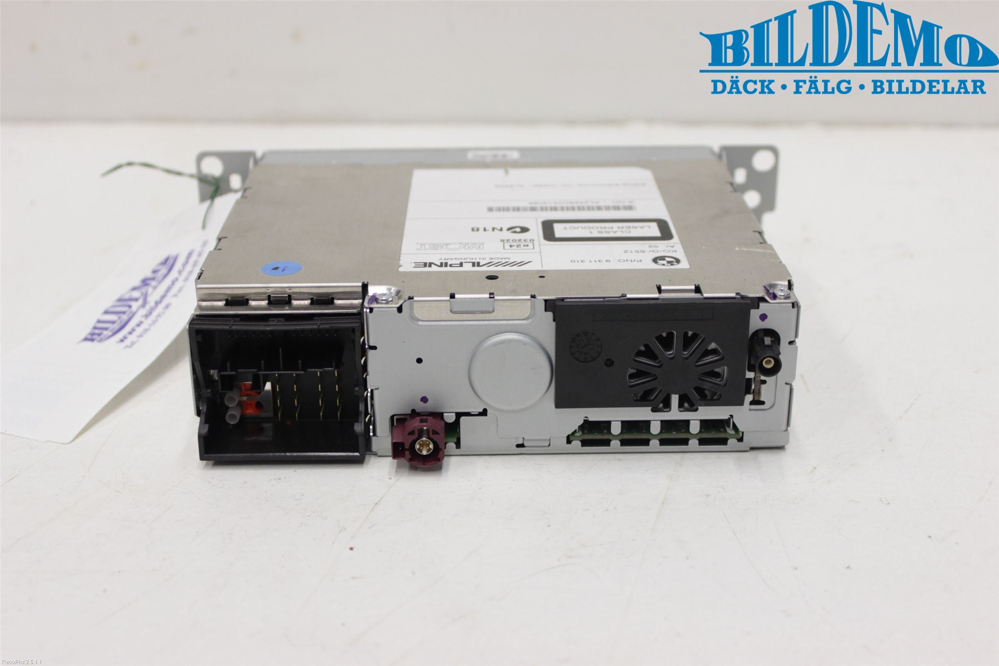BMW X3 F25 10-17 Stereo Radio Med Cd