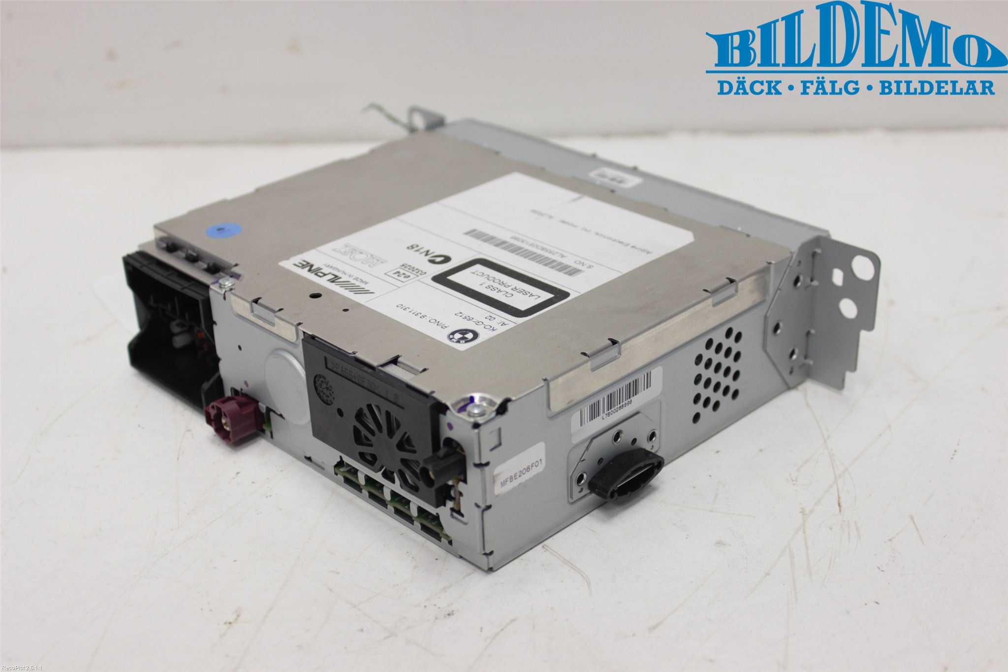 BMW X3 F25 10-17 Stereo Radio Med Cd
