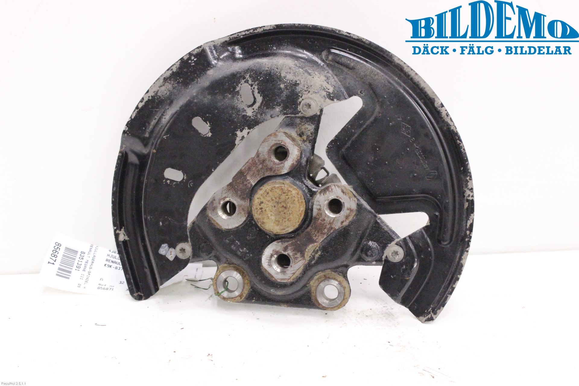 Renault MEGANE III 09-15 Spindel Hb