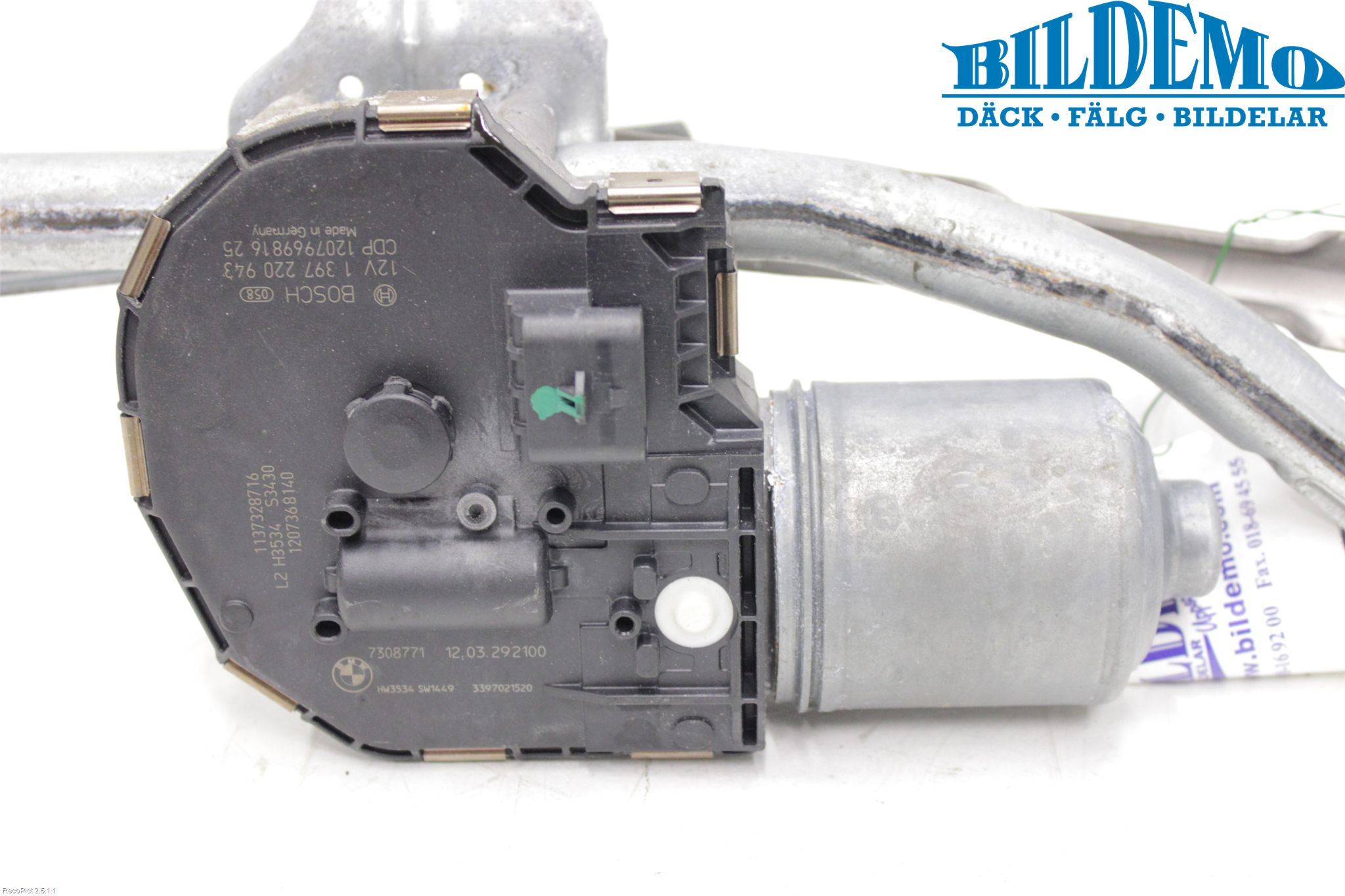 BMW 5 F10/F11/F18 09-17 Viskermotor Frontrute