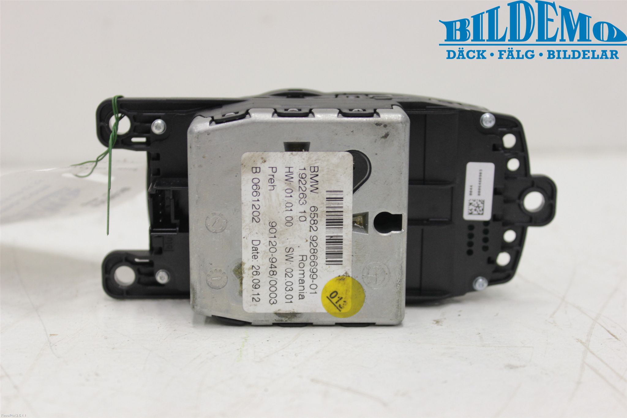 BMW 5 F10/F11/F18 09-17 Bryter Cruisekontroll