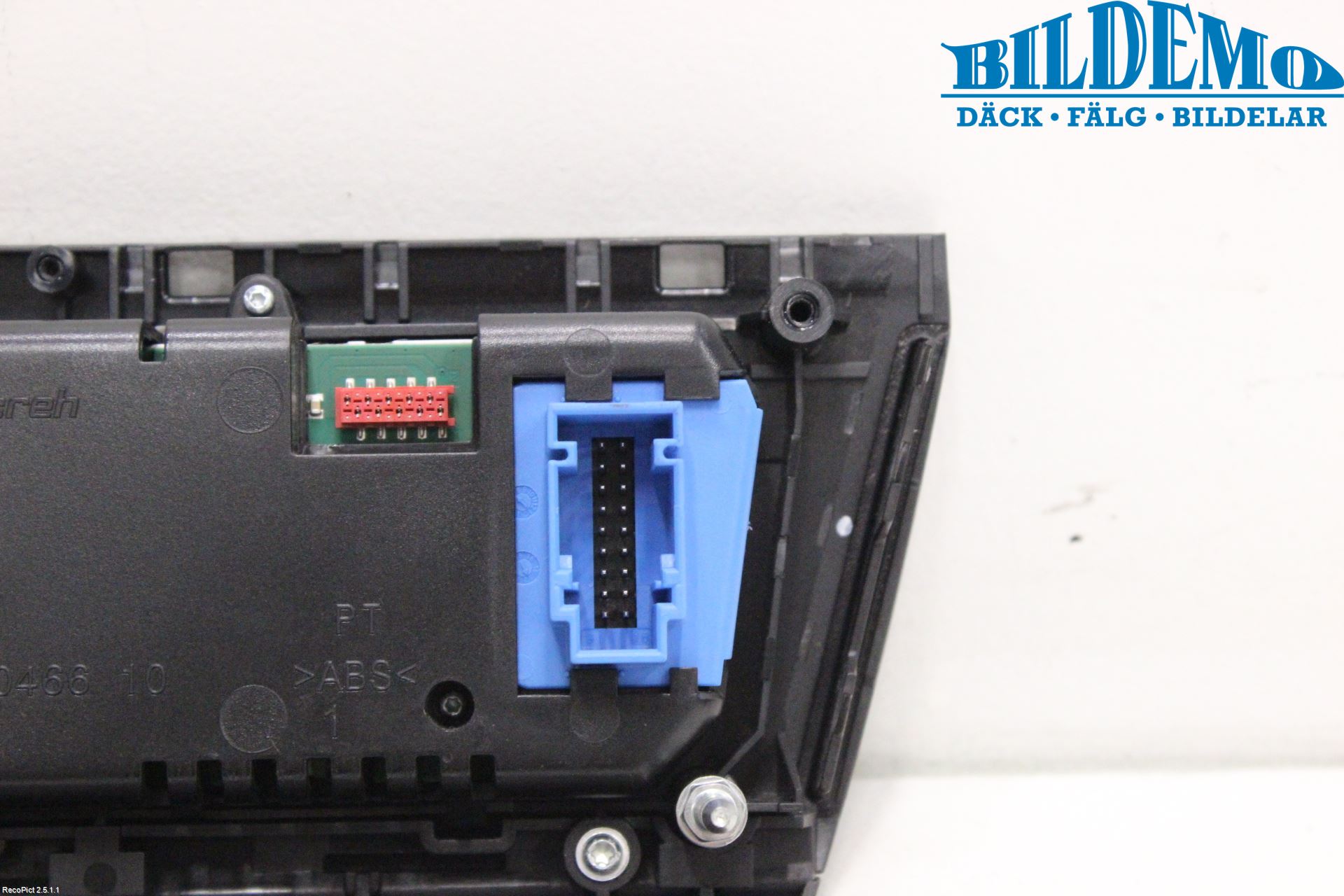 BMW 5 F10/F11/F18 09-17 Varme Ac Betjening-Display