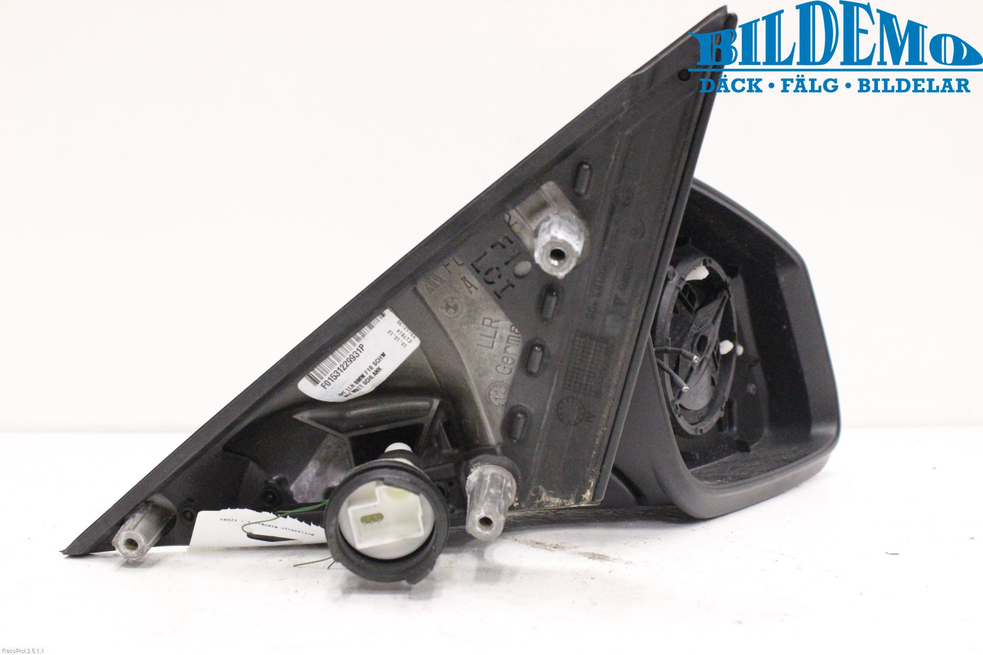 BMW 5 F10/F11/F18 09-17 Speil H M-El Justering