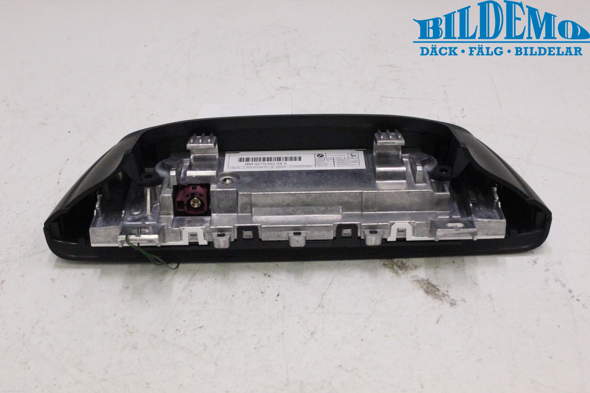 BMW 3 GT F34 13-19 Stereo Radio Med Cd