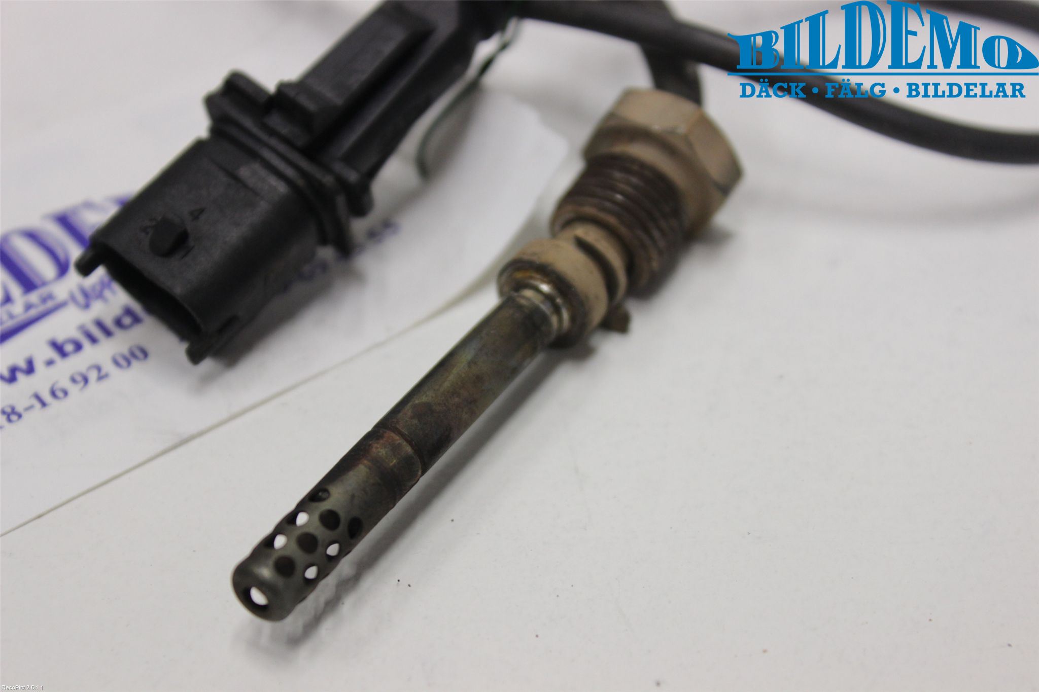 Fiat FIORINO Sensor Temp-Trykk Avgass