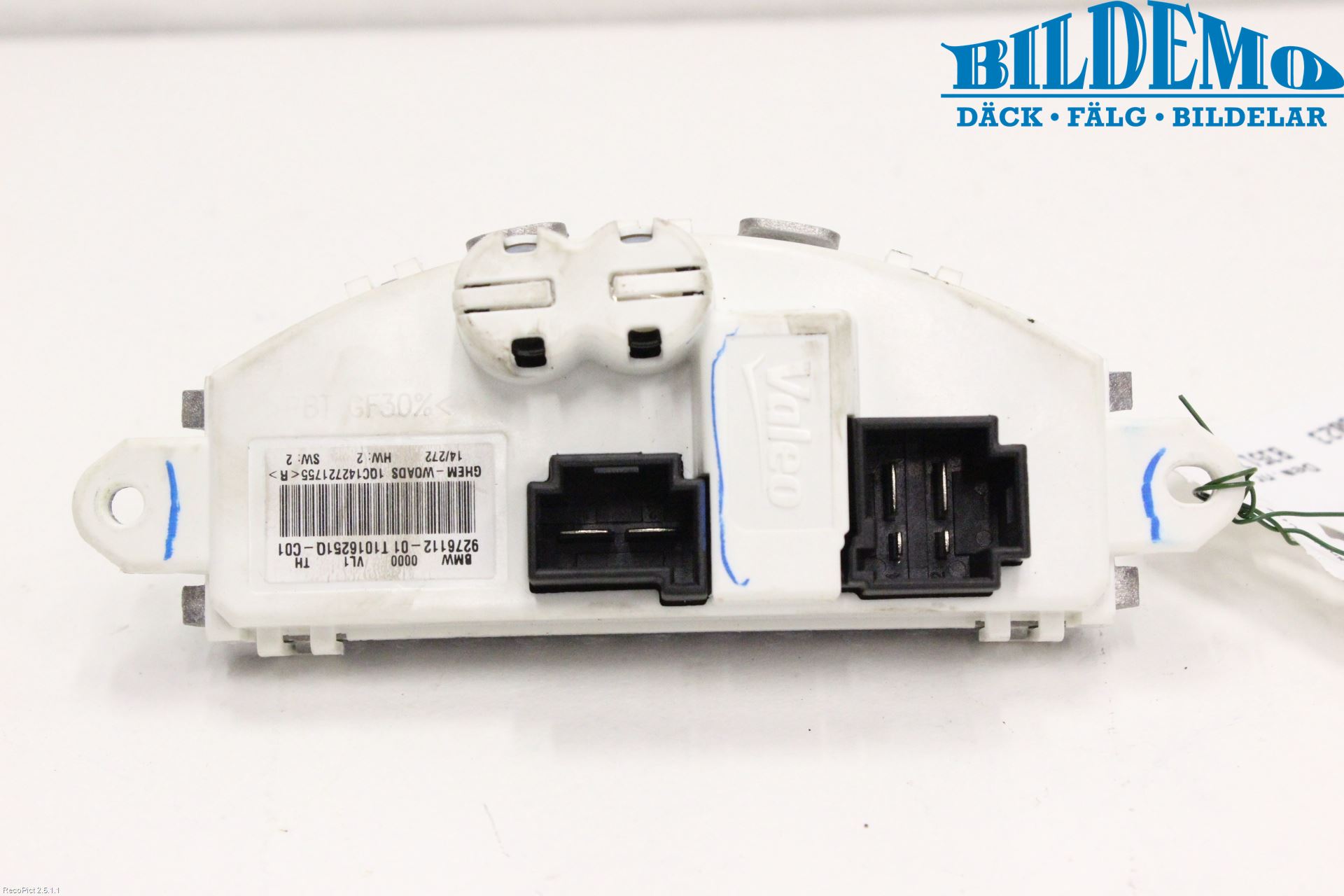 BMW 3 GT F34 13-19 Varmeapparat Viftemotstand