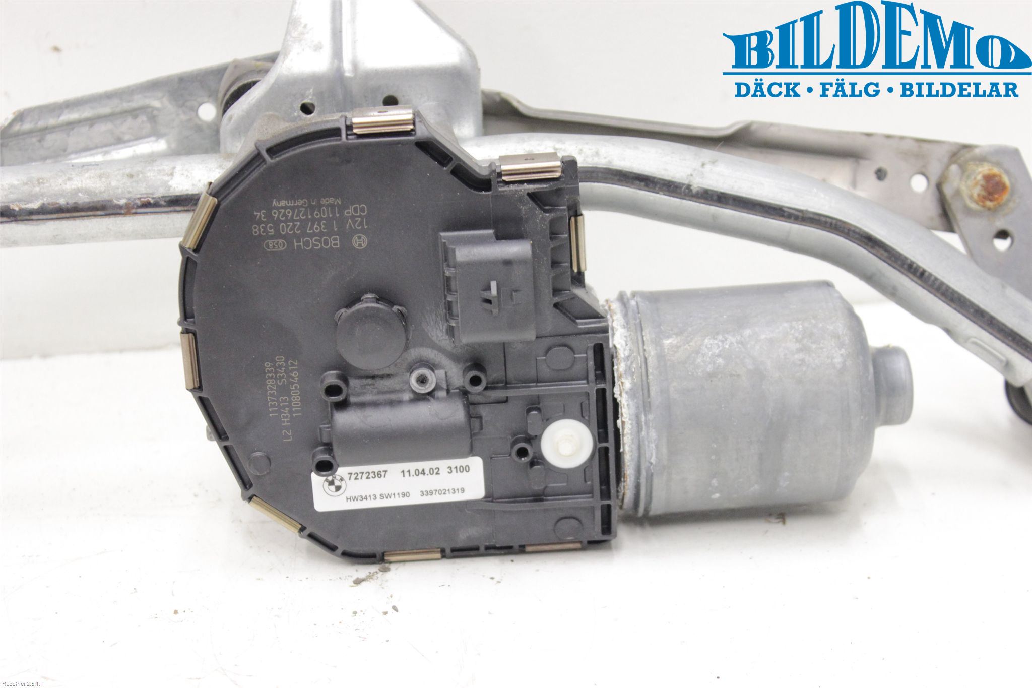 BMW 5 F10/F11/F18 09-17 Viskermotor Frontrute