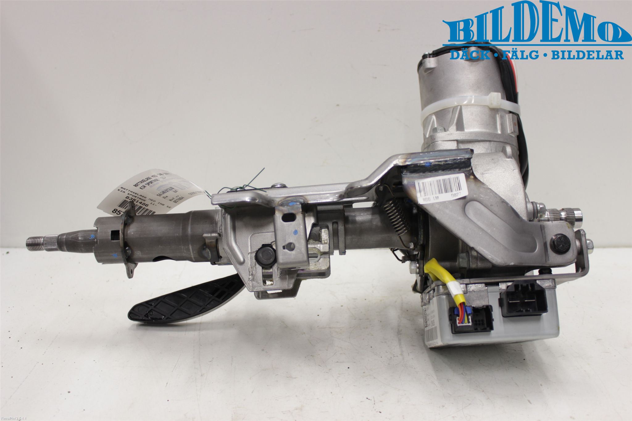 Kia SPORTAGE (SL) 11-15 Rattakselaggregat Innebygd Servo