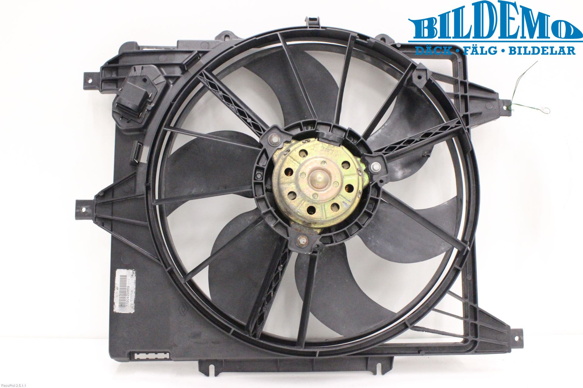 Renault CLIO II 01-08 Kjølevifte Elektrisk