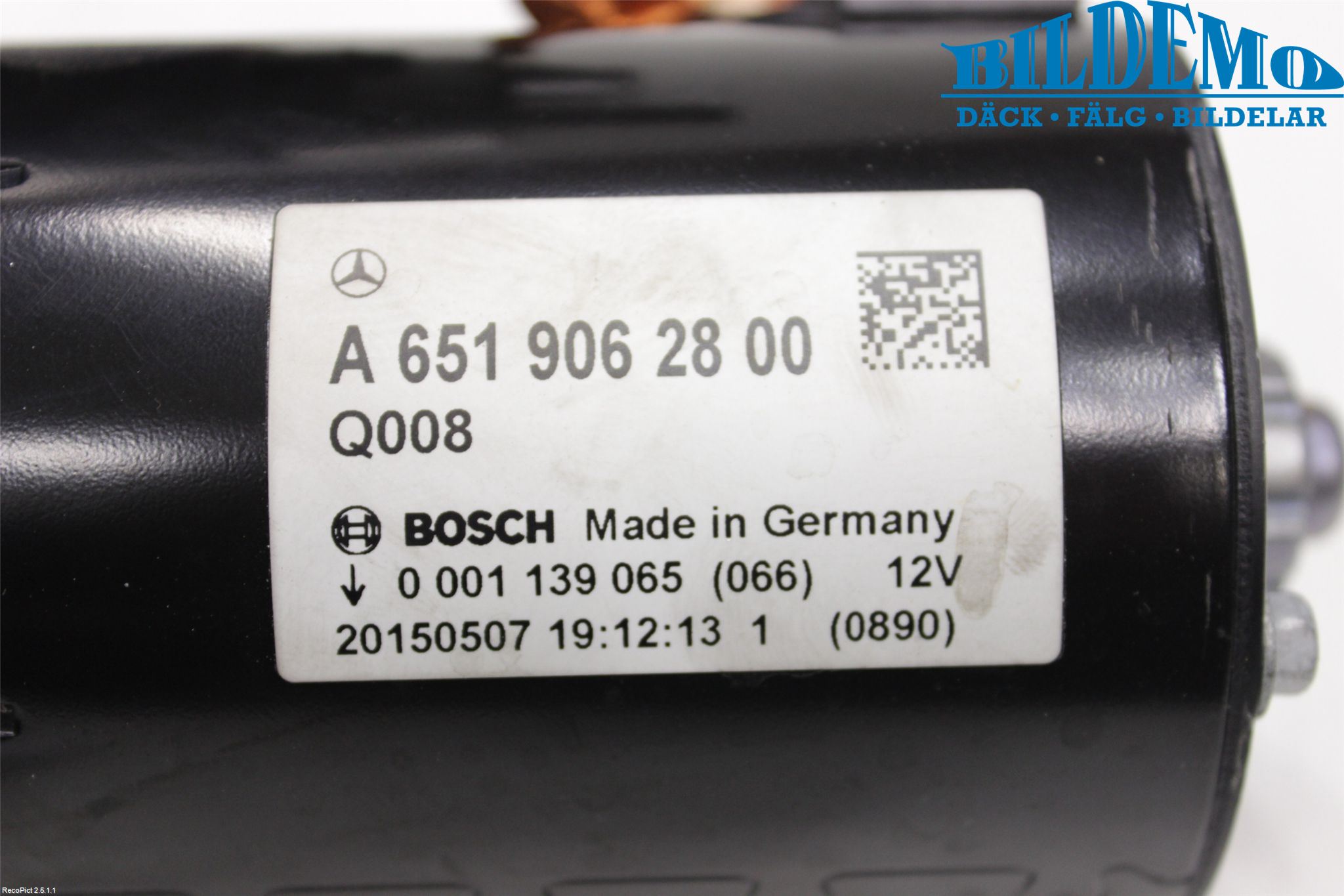 Mercedes-Benz MB C-KLASS (W205) 14-21 Startmotor Diesel