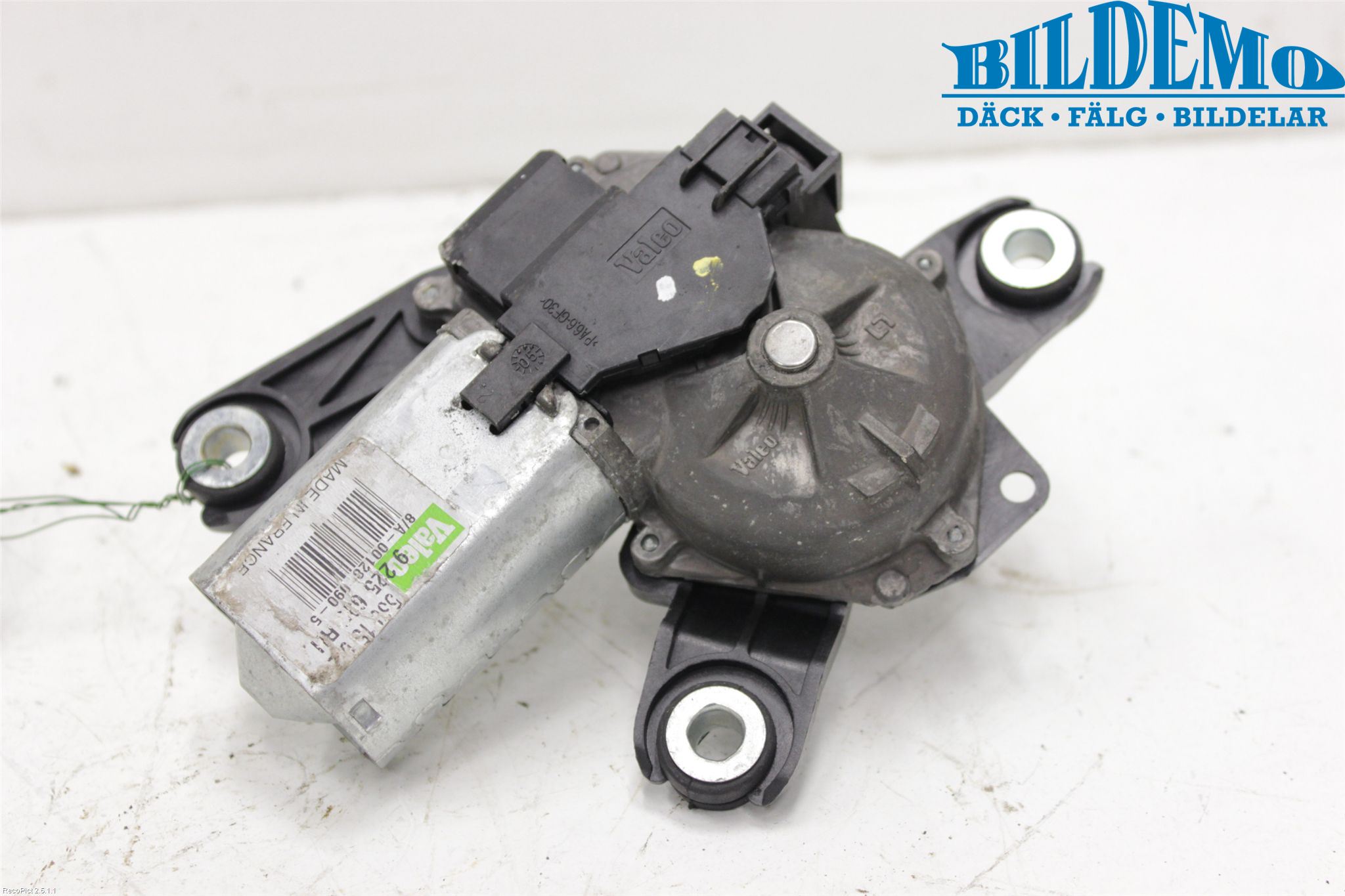 Opel COMBO 02-12 Viskermotor Bakluke