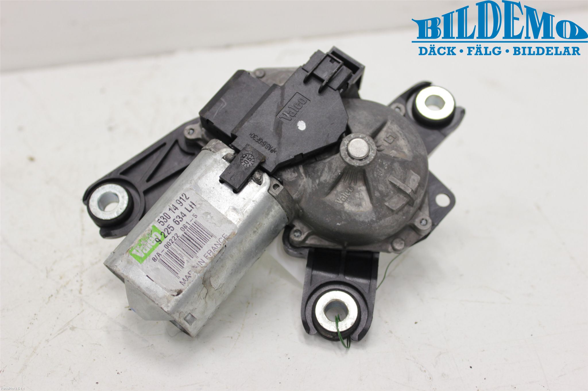 Opel COMBO 02-12 Viskermotor Bakluke