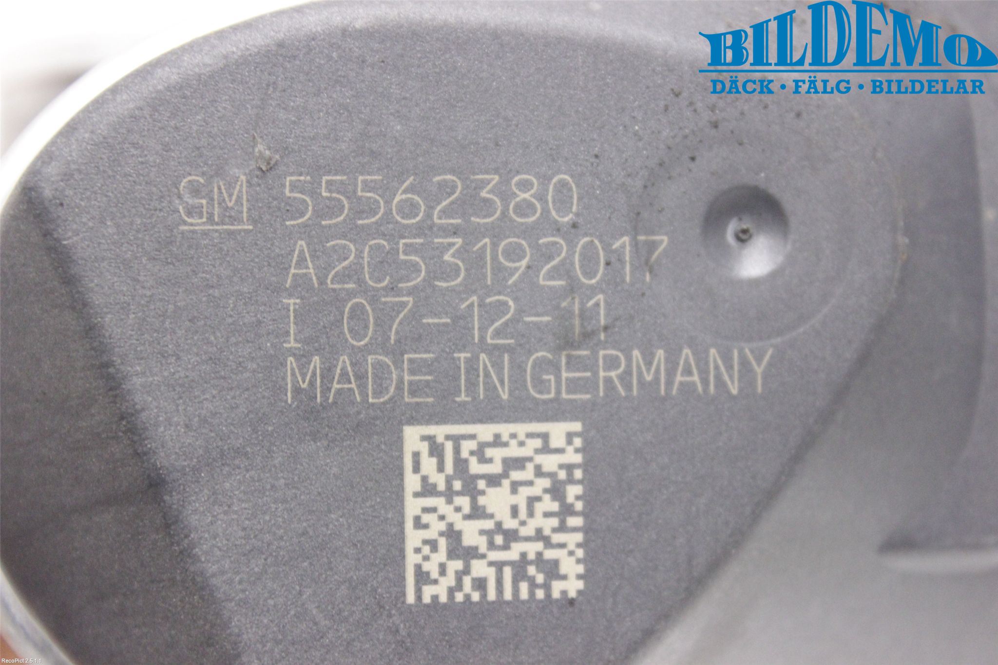 GM CHEVROLET CRUZE Inns Spjeldhus